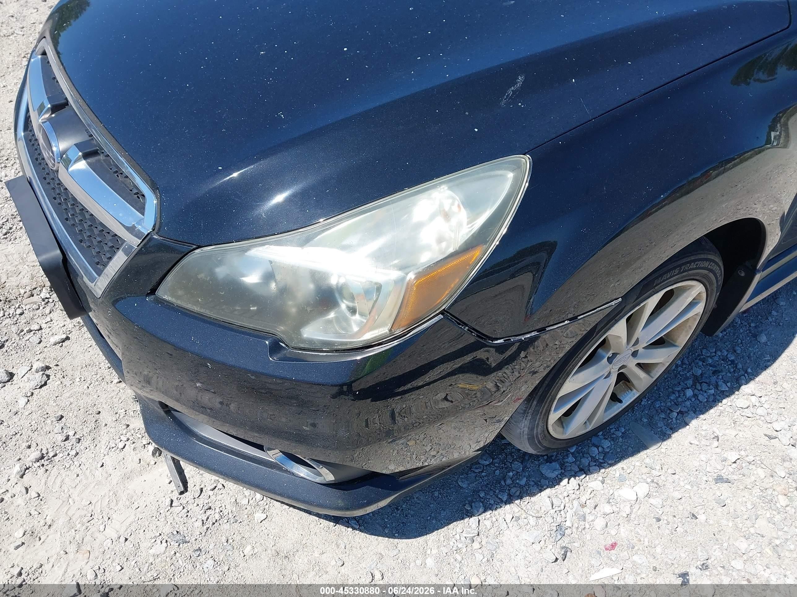 2014 Subaru Legacy 2.5i Black vin: 4S3BMBA6XE3021620