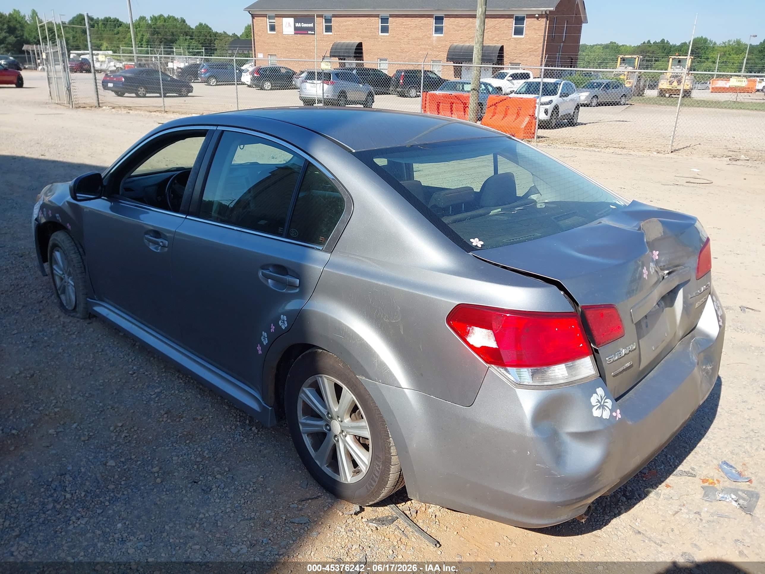 2011 Subaru Legacy 2.5i Premium Gray vin: 4S3BMBB60B3215468