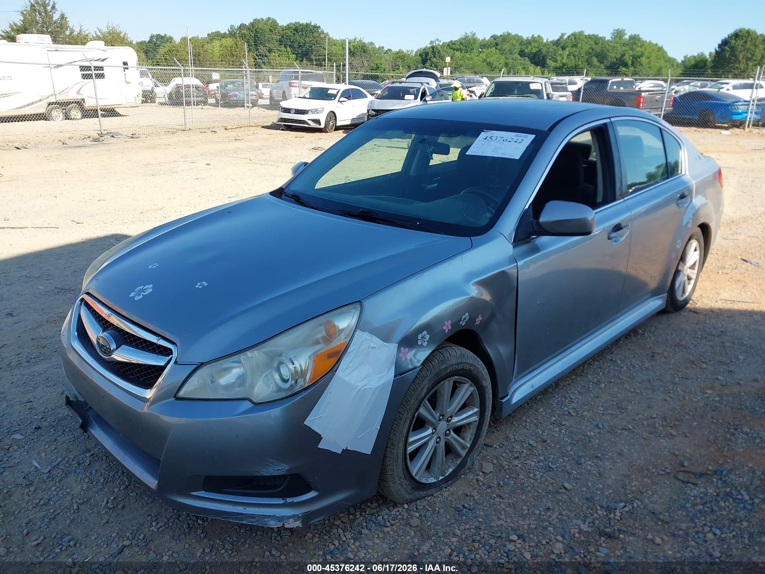 2011 Subaru Legacy 2.5i Premium Gray vin: 4S3BMBB60B3215468