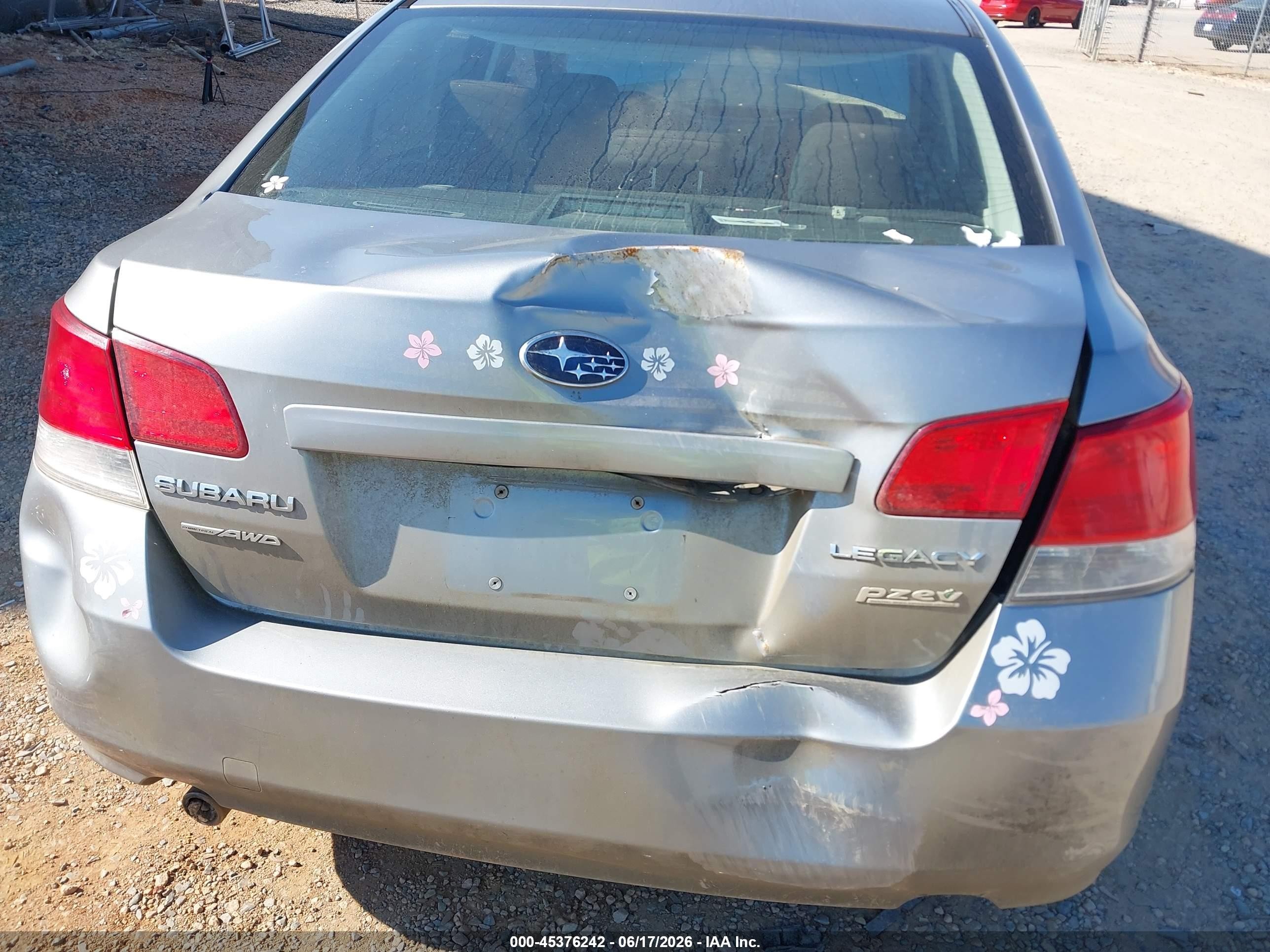 2011 Subaru Legacy 2.5i Premium Gray vin: 4S3BMBB60B3215468