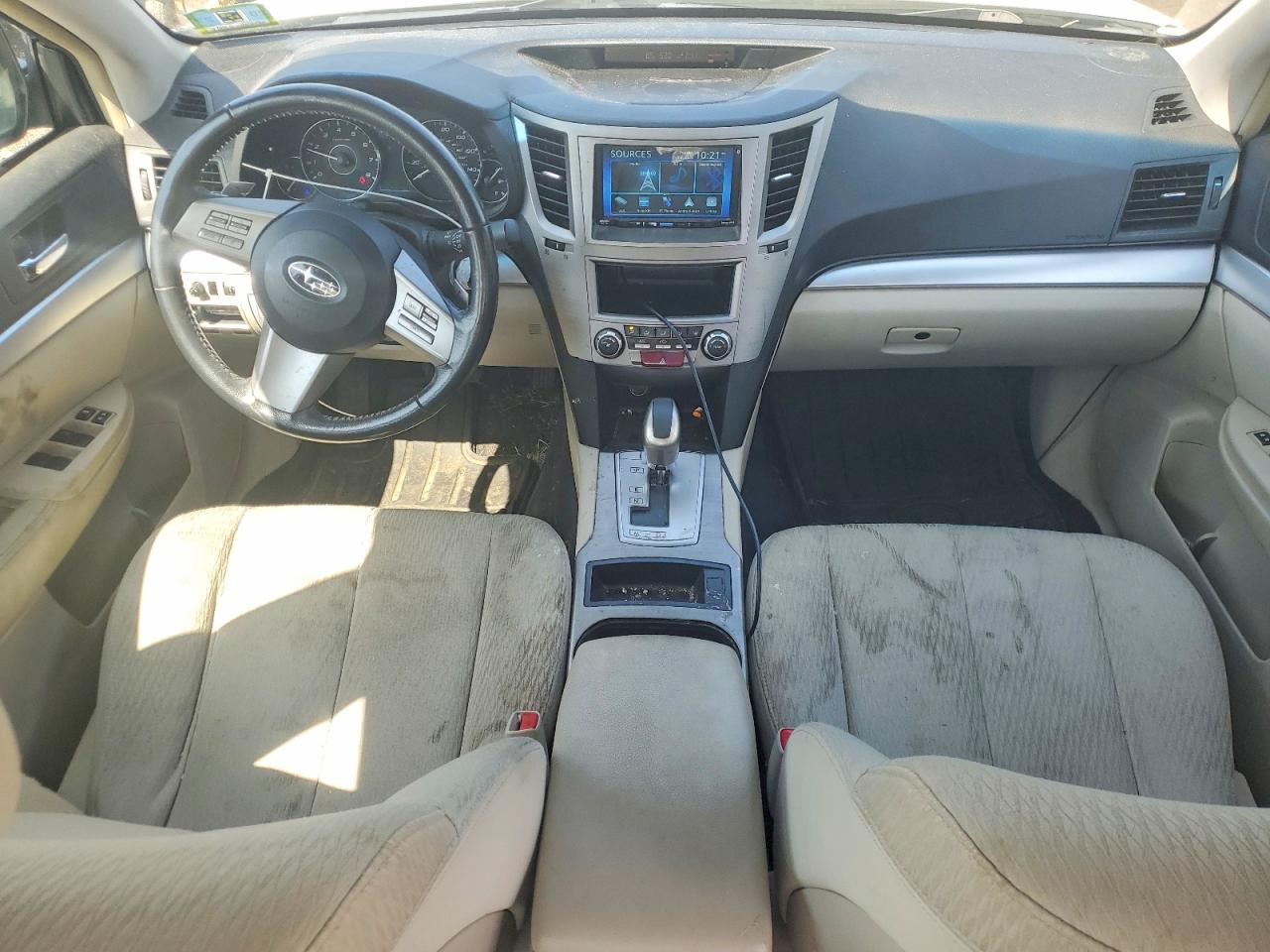 2011 Subaru Legacy 2.5i Premium White vin: 4S3BMBB61B3229167
