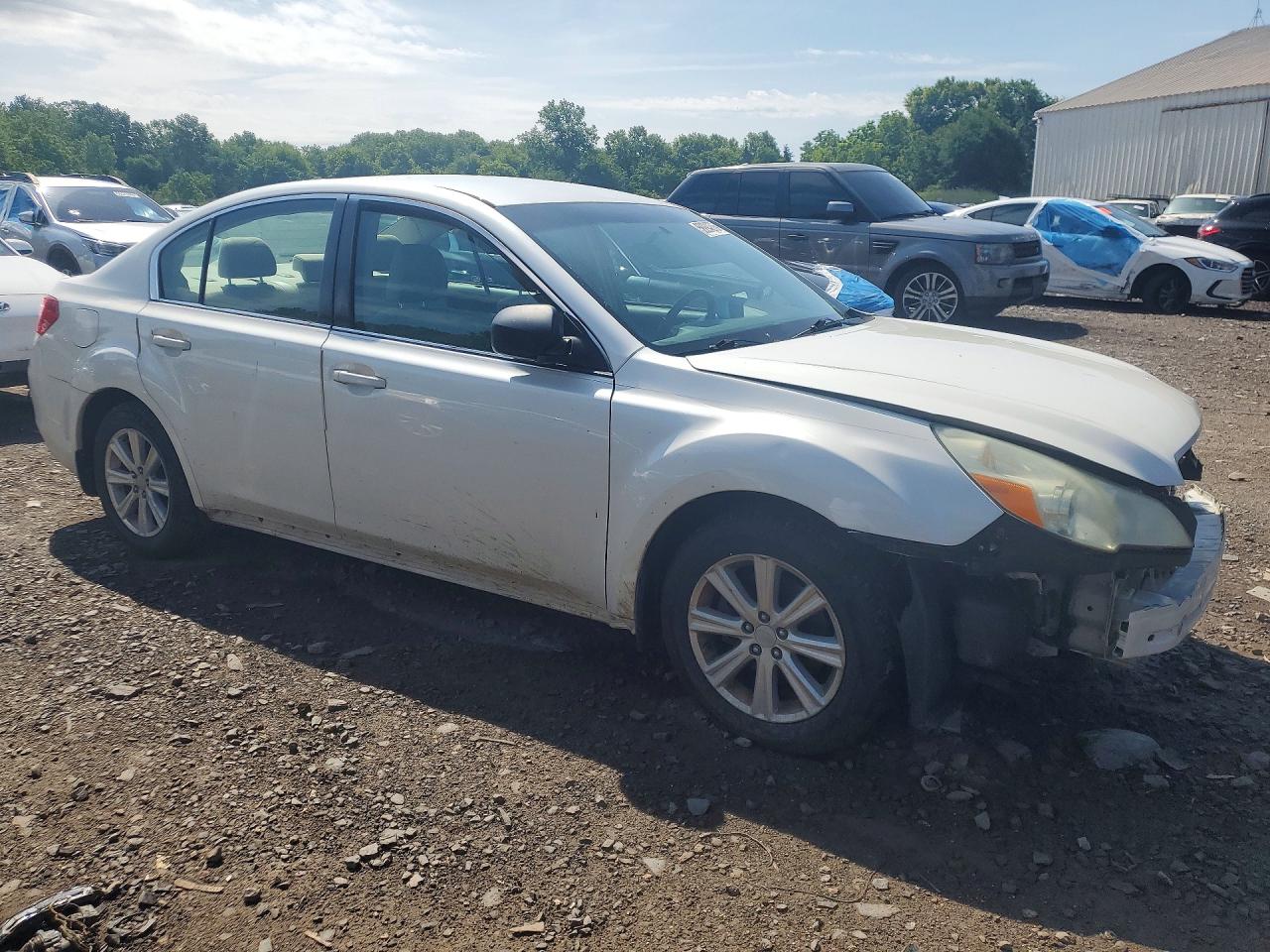 2011 Subaru Legacy 2.5i Premium White vin: 4S3BMBB61B3229167