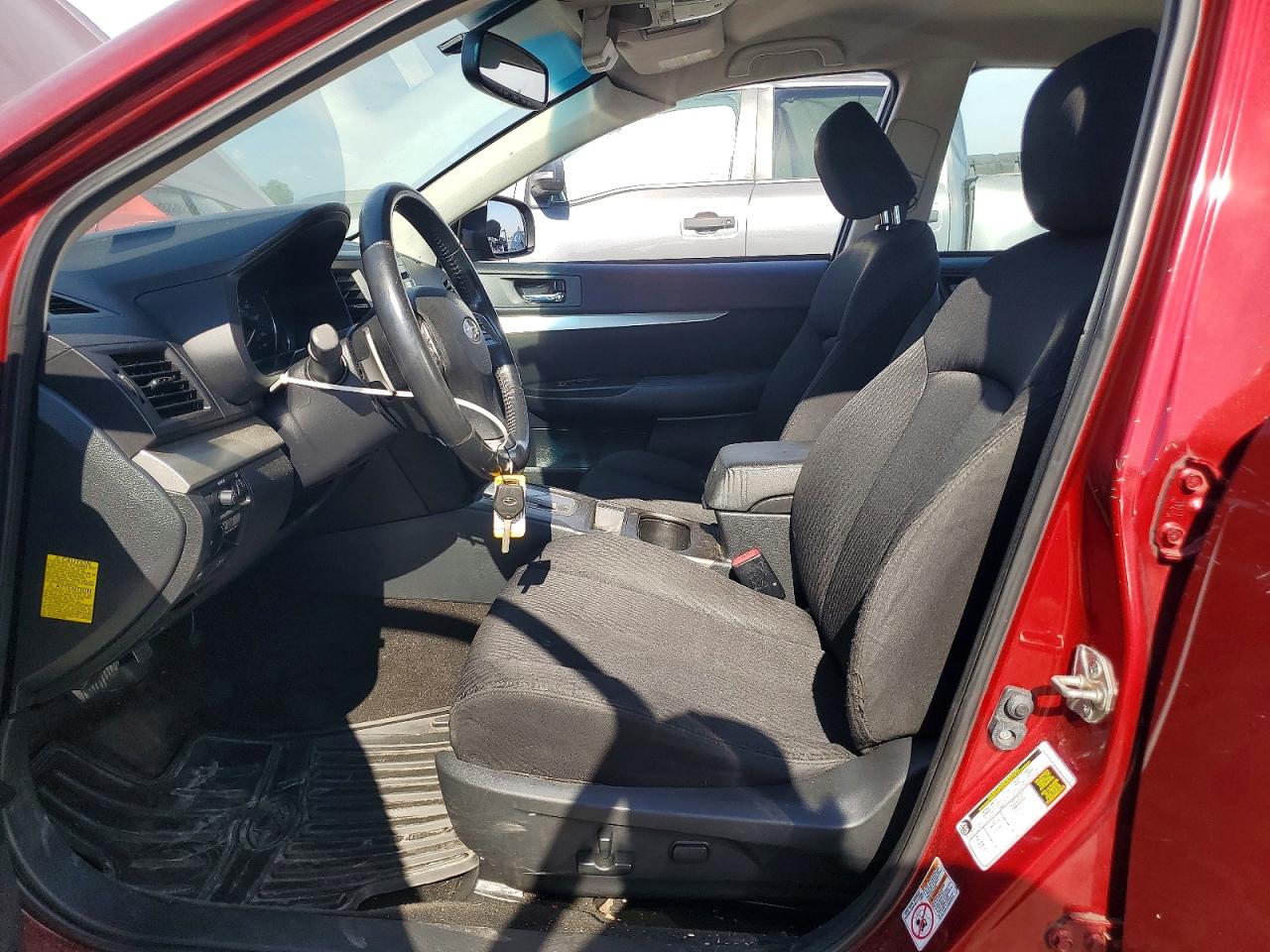 2012 Subaru Legacy 2.5i Premium Красный vin: 4S3BMBB61C3042660