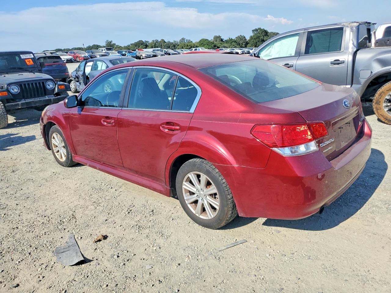 2012 Subaru Legacy 2.5i Premium Красный vin: 4S3BMBB61C3042660