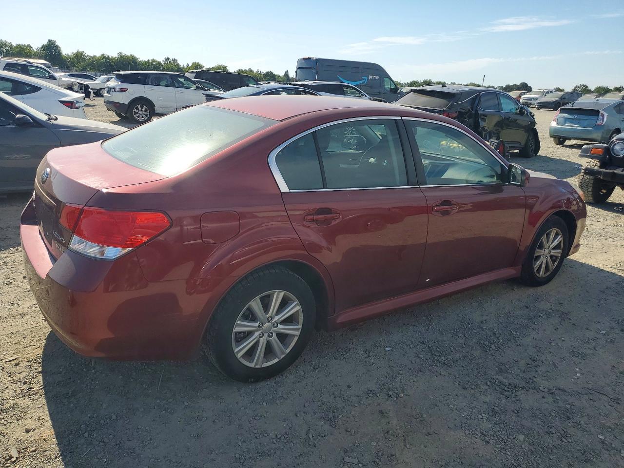 2012 Subaru Legacy 2.5i Premium Красный vin: 4S3BMBB61C3042660