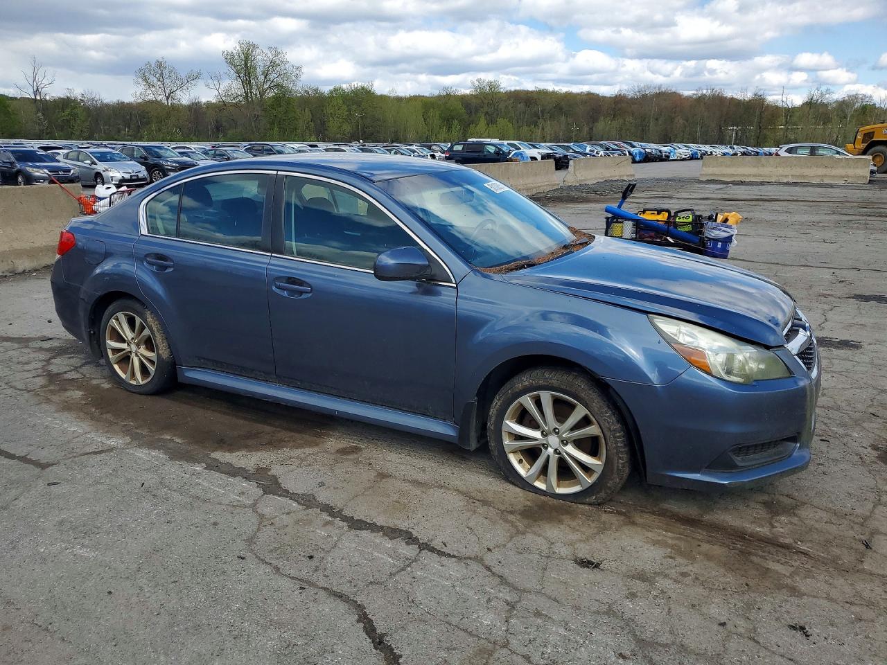 2013 Subaru Legacy 2.5i Premium Blue vin: 4S3BMBB61D3049271