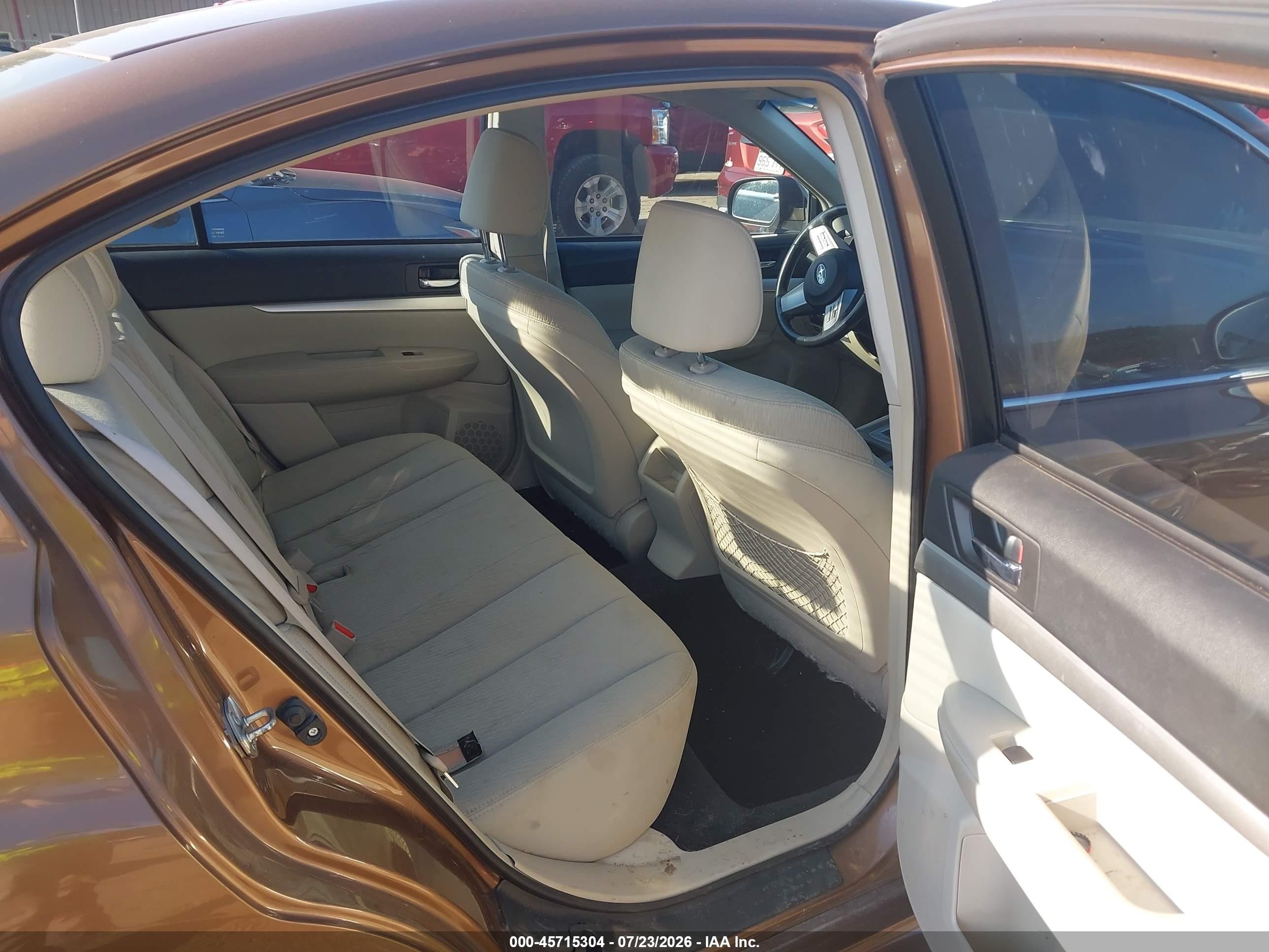 2011 Subaru Legacy 2.5i Premium Brown vin: 4S3BMBB63B3210216
