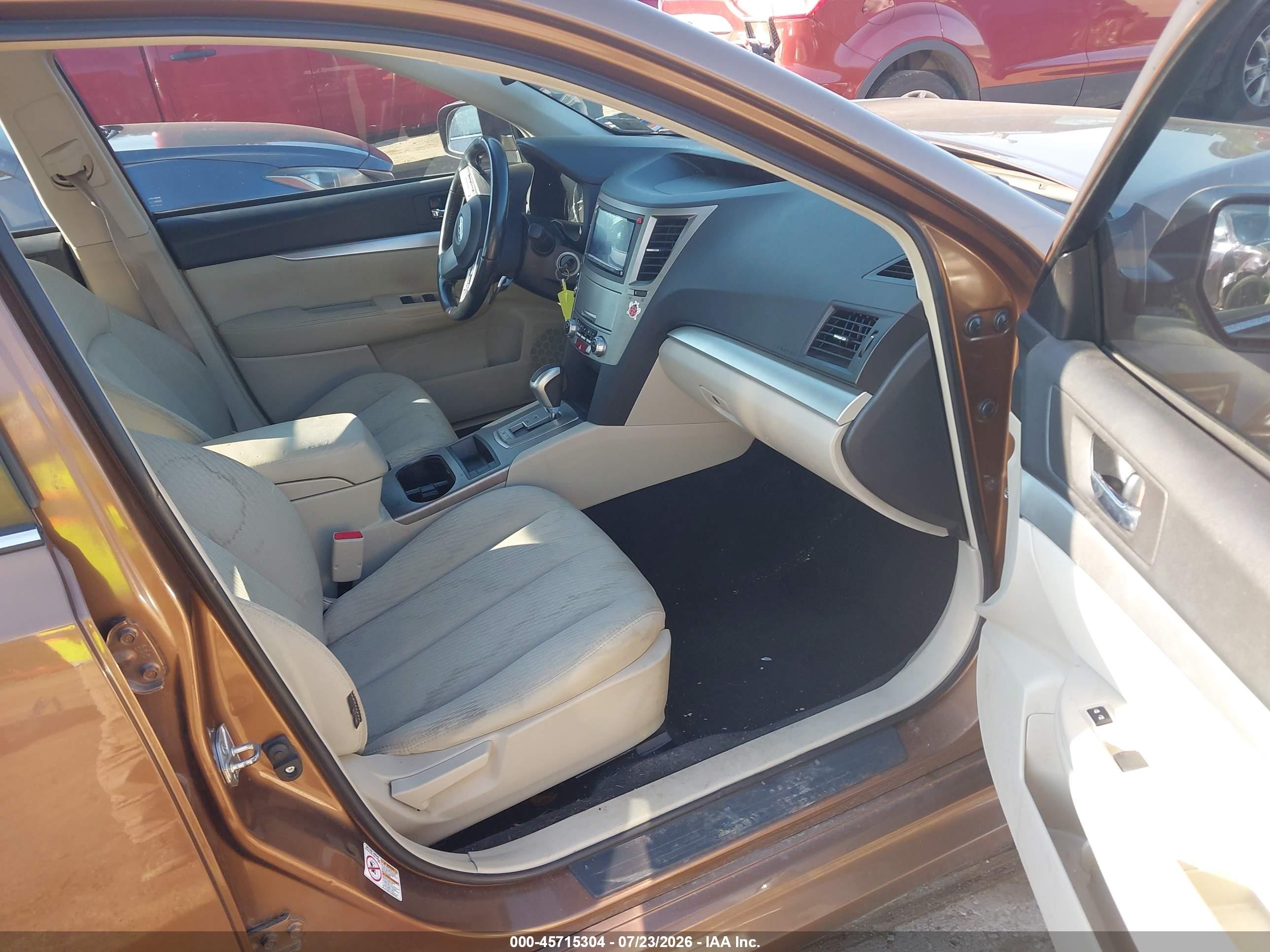 2011 Subaru Legacy 2.5i Premium Brown vin: 4S3BMBB63B3210216