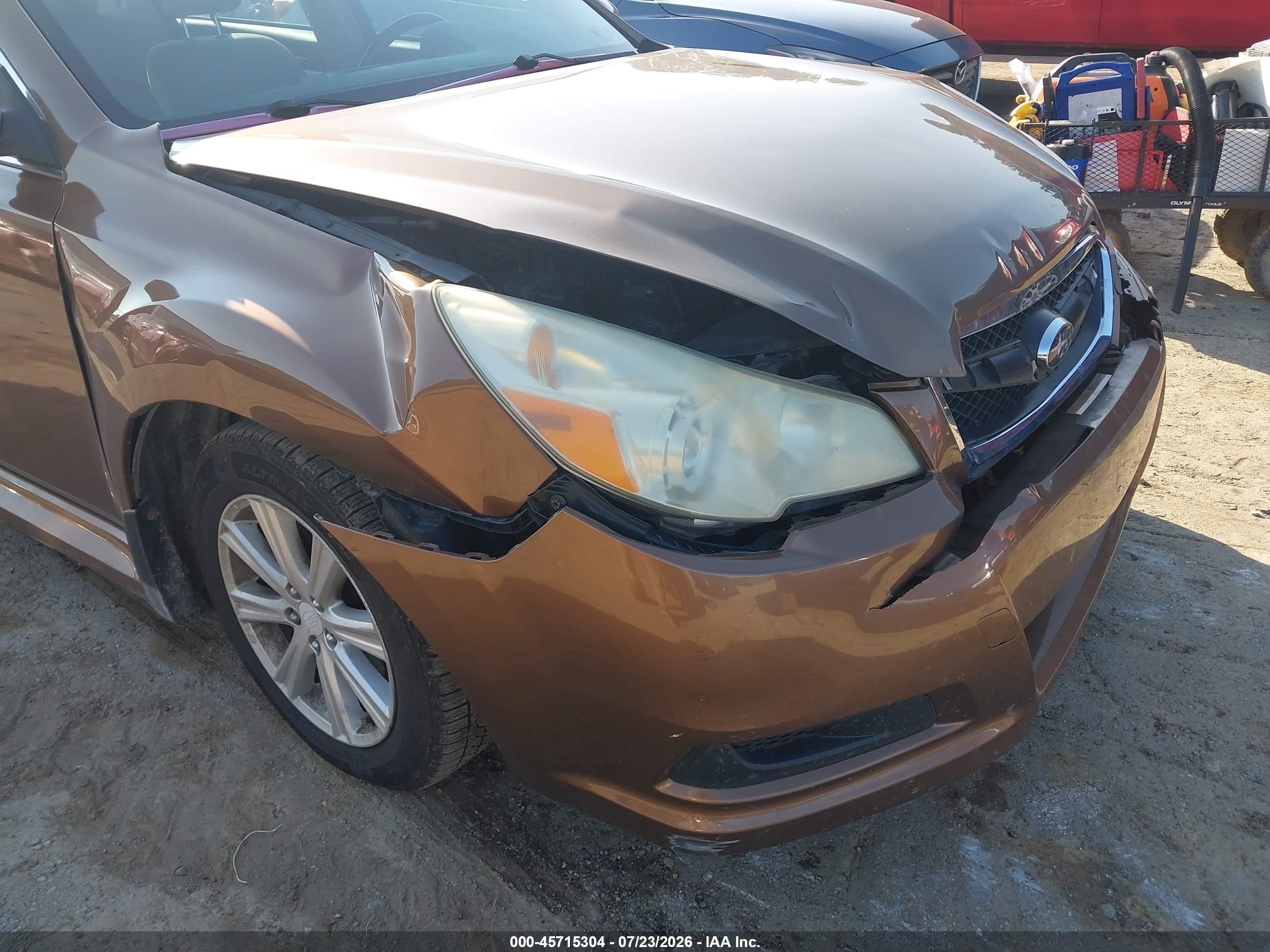 2011 Subaru Legacy 2.5i Premium Brown vin: 4S3BMBB63B3210216