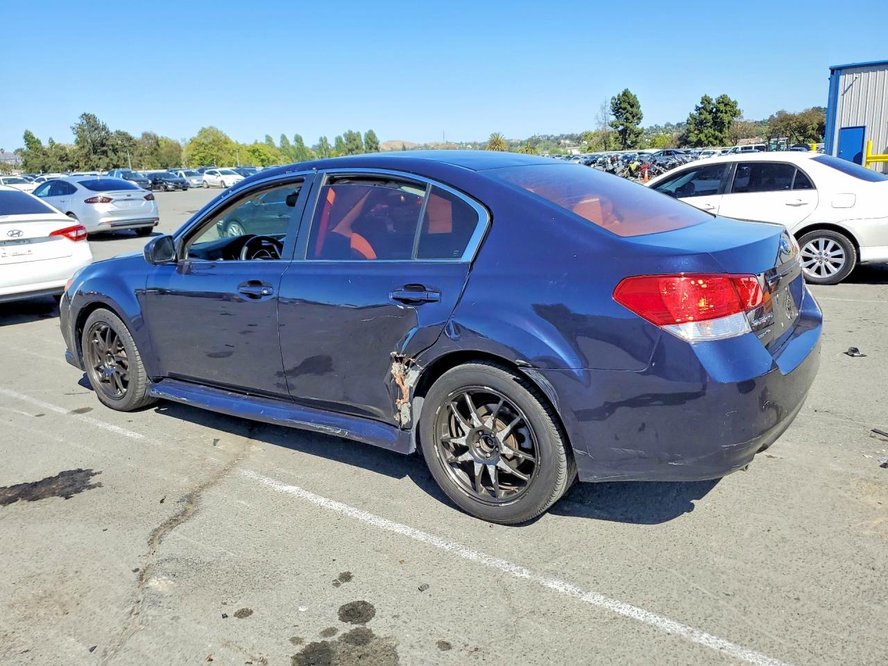 2012 Subaru Legacy 2.5i Premium Blue vin: 4S3BMBB63C3034897