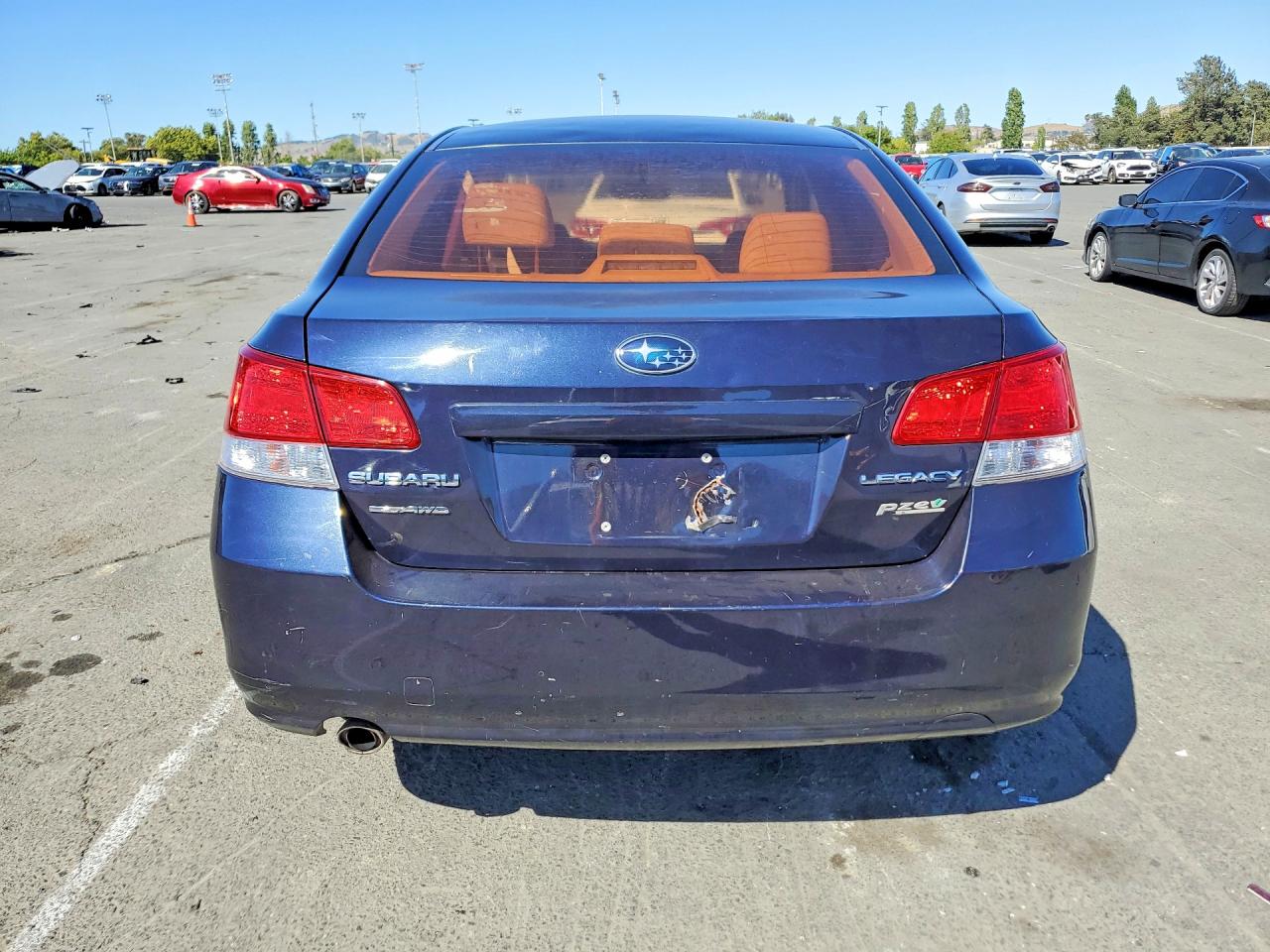 2012 Subaru Legacy 2.5i Premium Blue vin: 4S3BMBB63C3034897