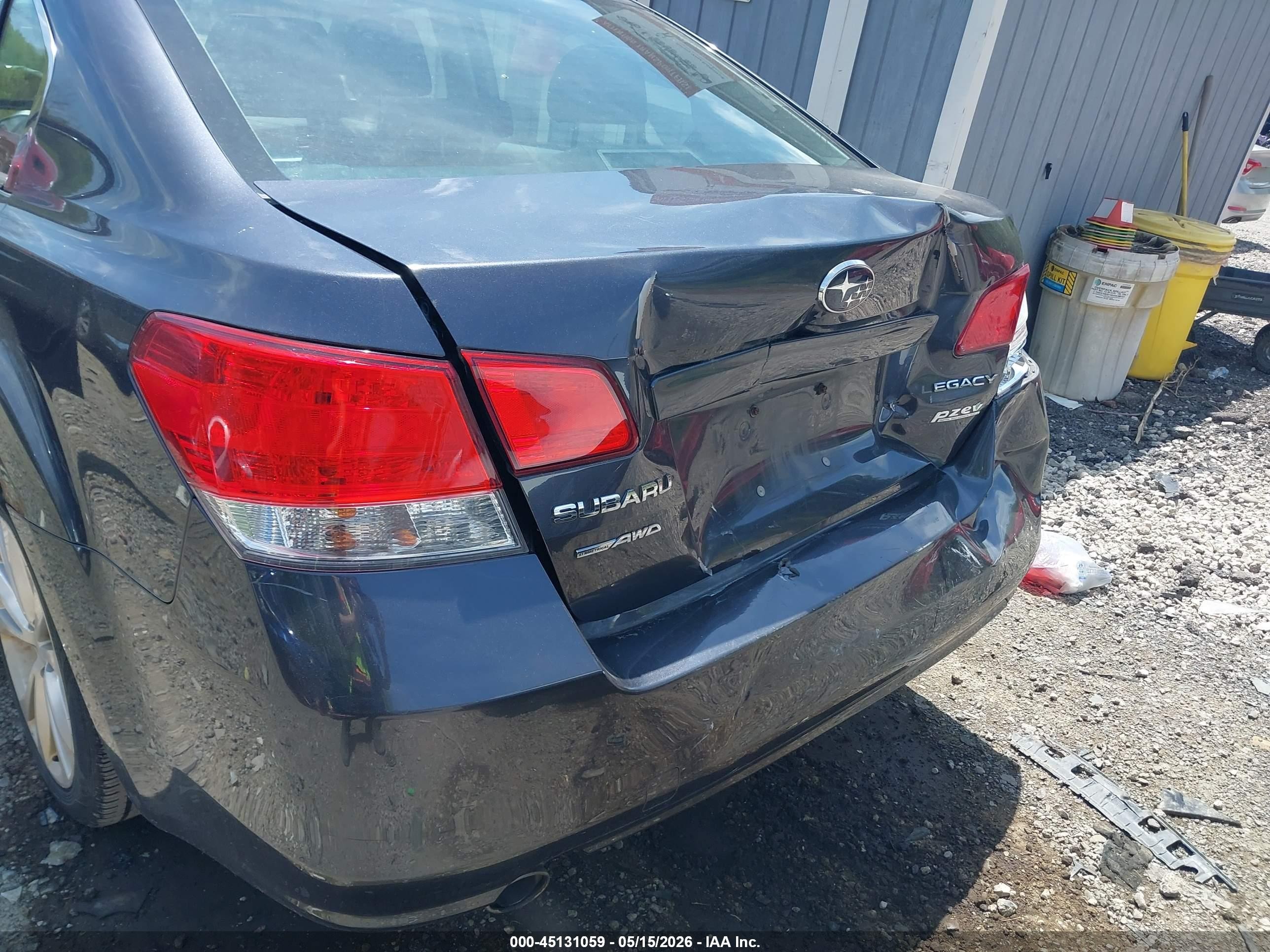 2013 Subaru Legacy 2.5i Premium Pewter vin: 4S3BMBB63D3021066