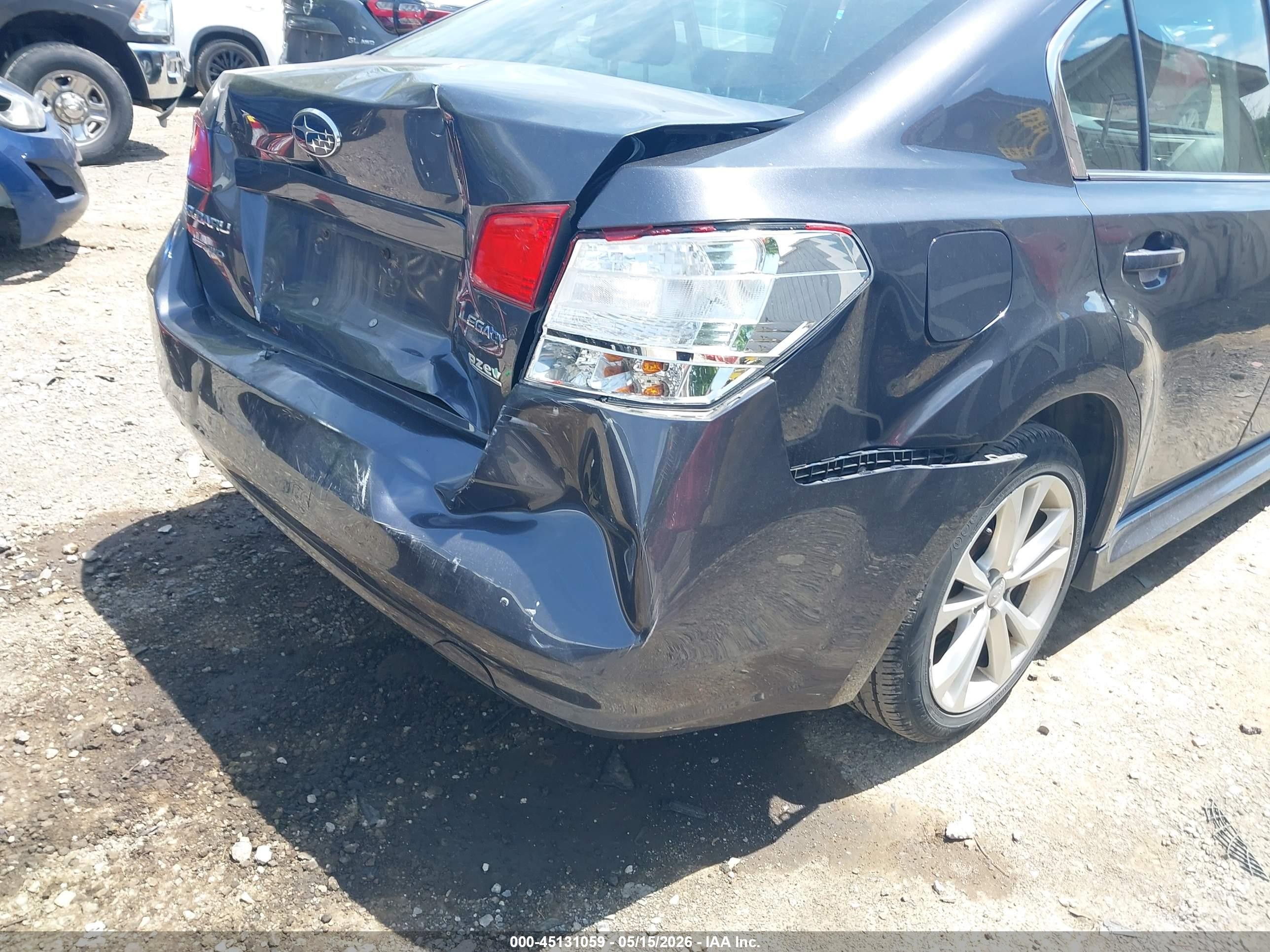 2013 Subaru Legacy 2.5i Premium Pewter vin: 4S3BMBB63D3021066