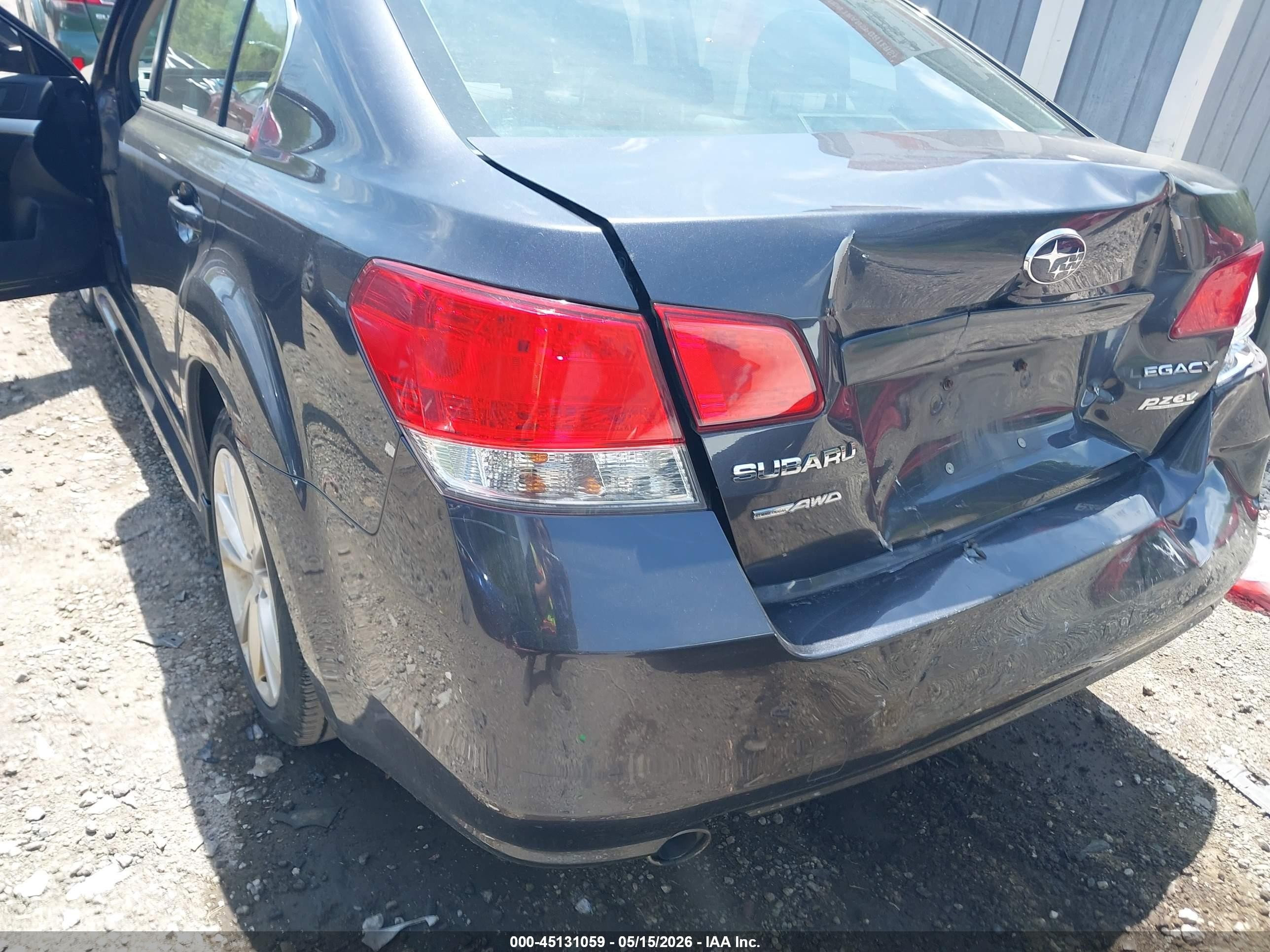 2013 Subaru Legacy 2.5i Premium Pewter vin: 4S3BMBB63D3021066