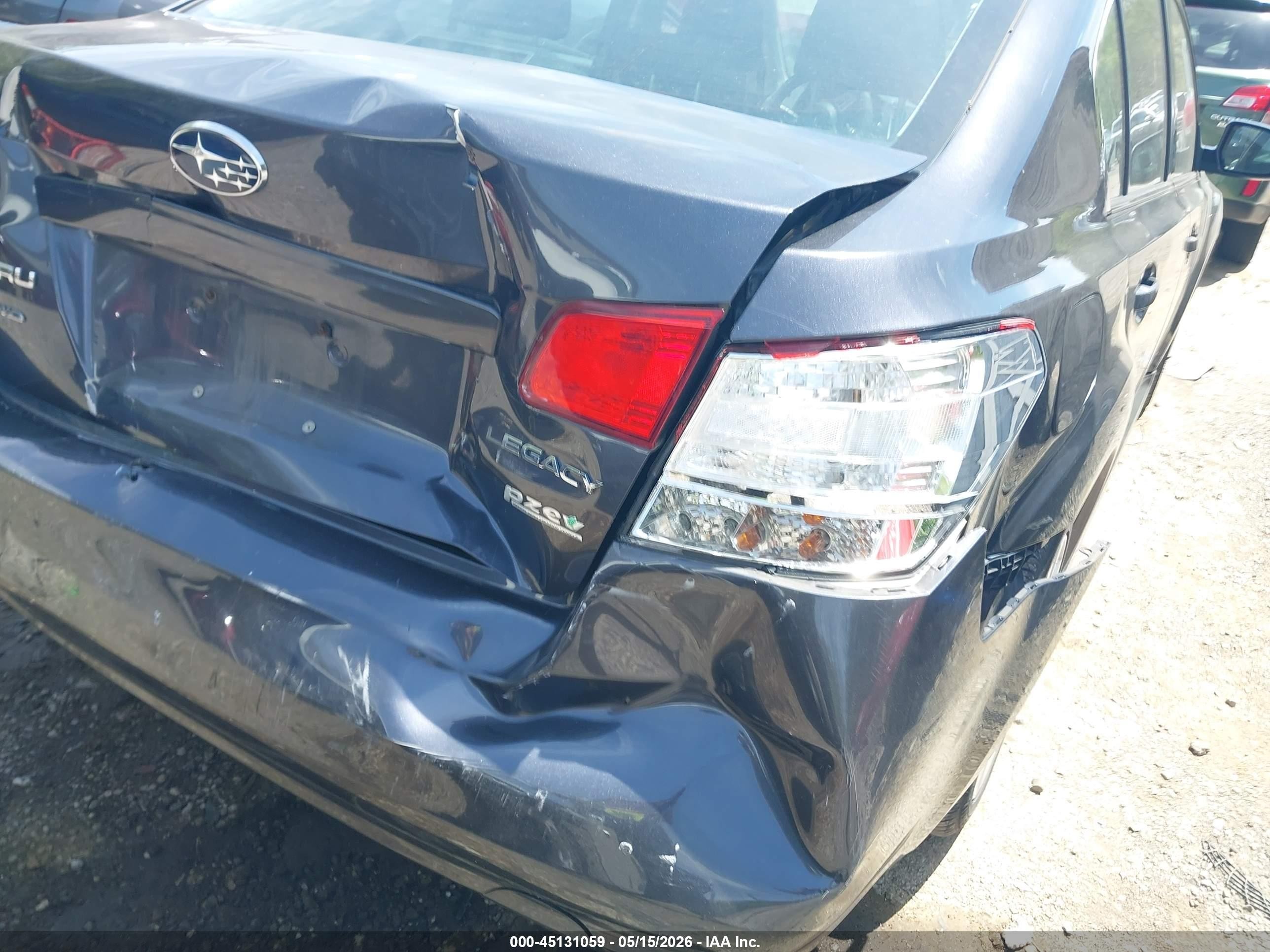 2013 Subaru Legacy 2.5i Premium Pewter vin: 4S3BMBB63D3021066