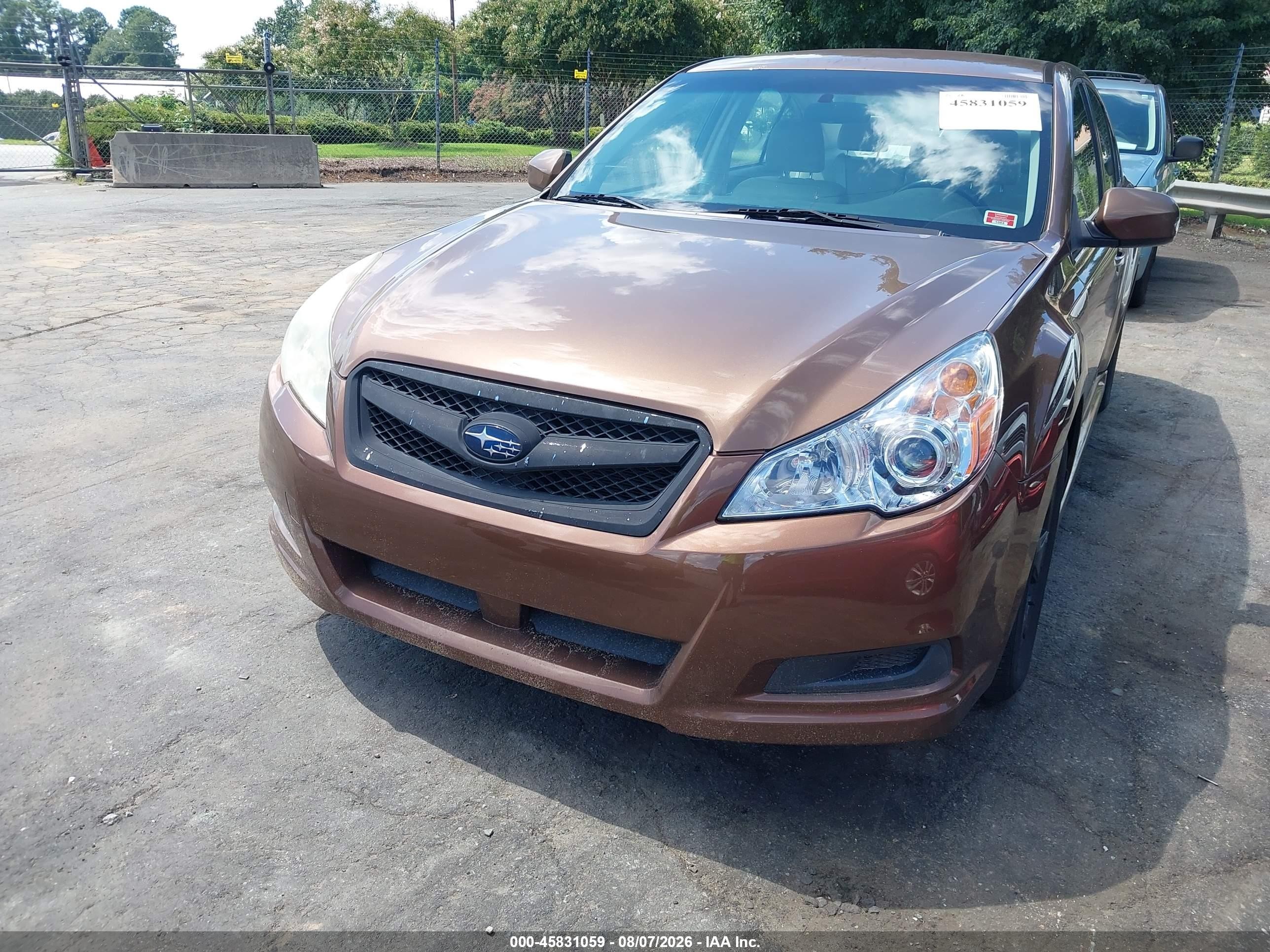 2012 Subaru Legacy 2.5i Premium Brown vin: 4S3BMBB64C3024606
