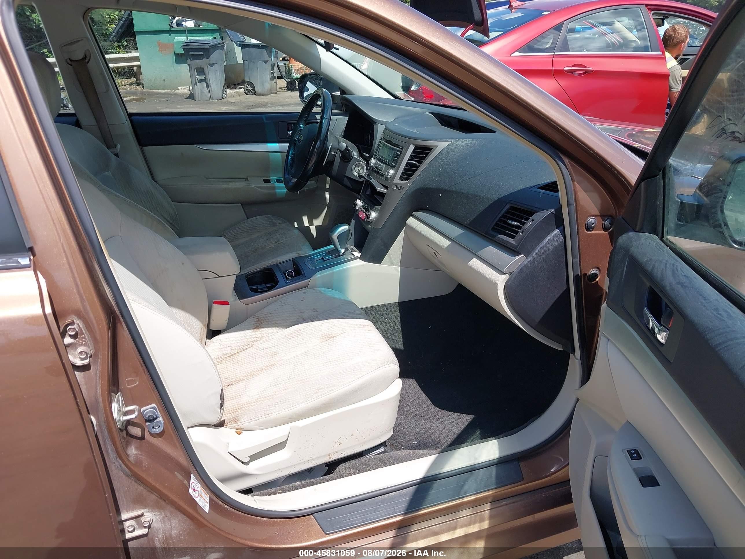 2012 Subaru Legacy 2.5i Premium Brown vin: 4S3BMBB64C3024606
