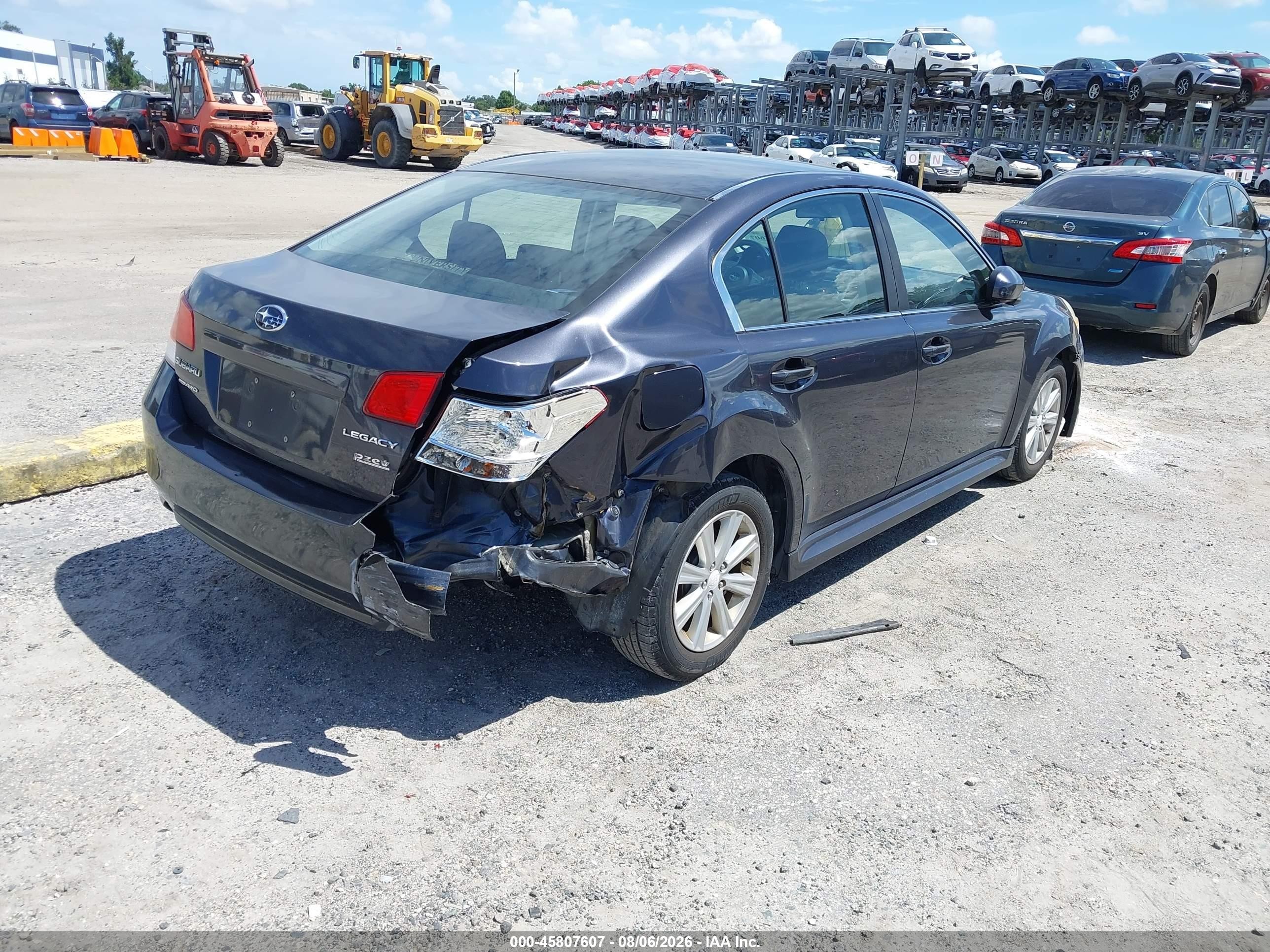 2011 Subaru Legacy 2.5i Premium Gray vin: 4S3BMBB65B3210153