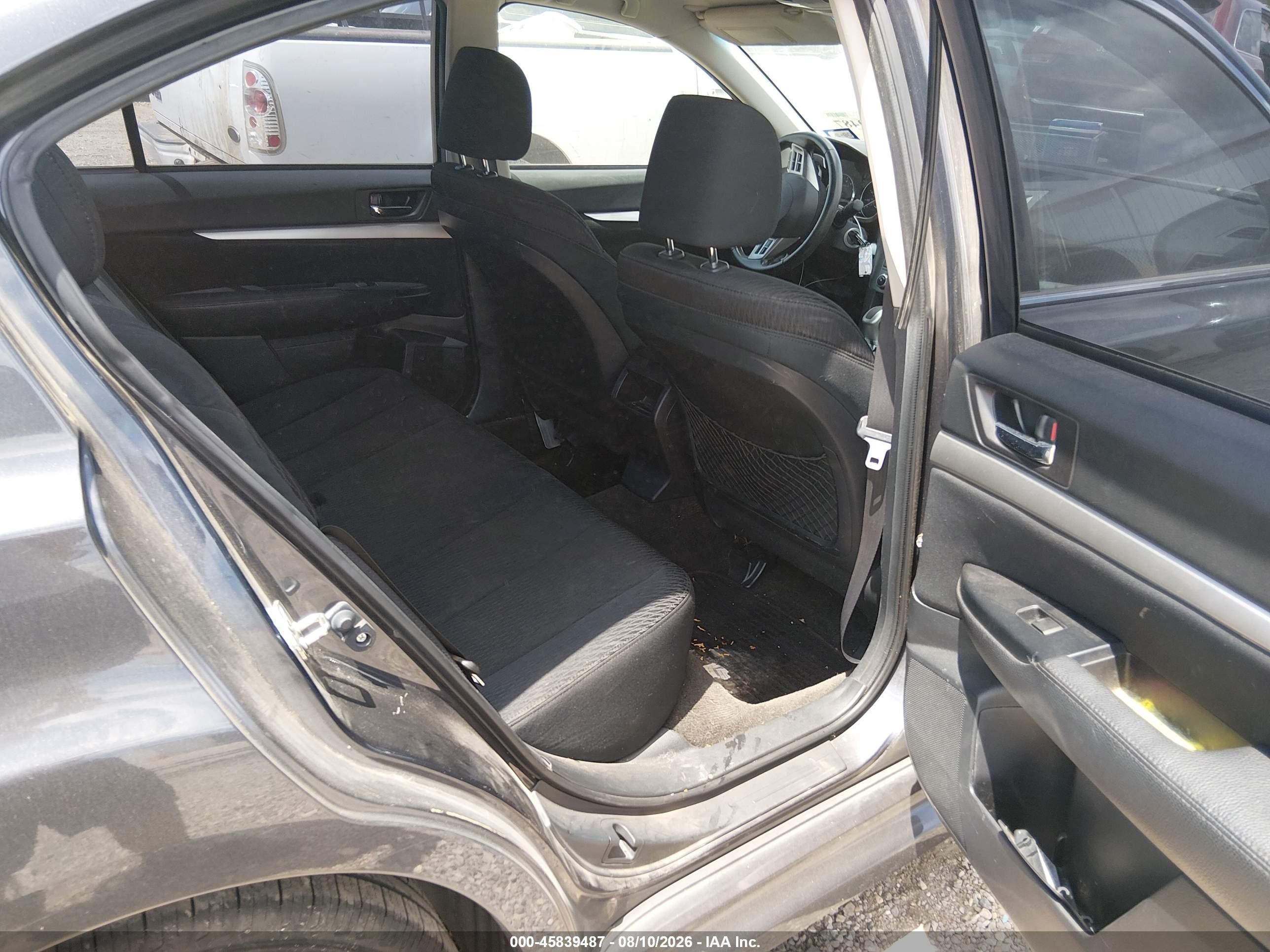 2012 Subaru Legacy 2.5i Premium Gray vin: 4S3BMBB65C3024789