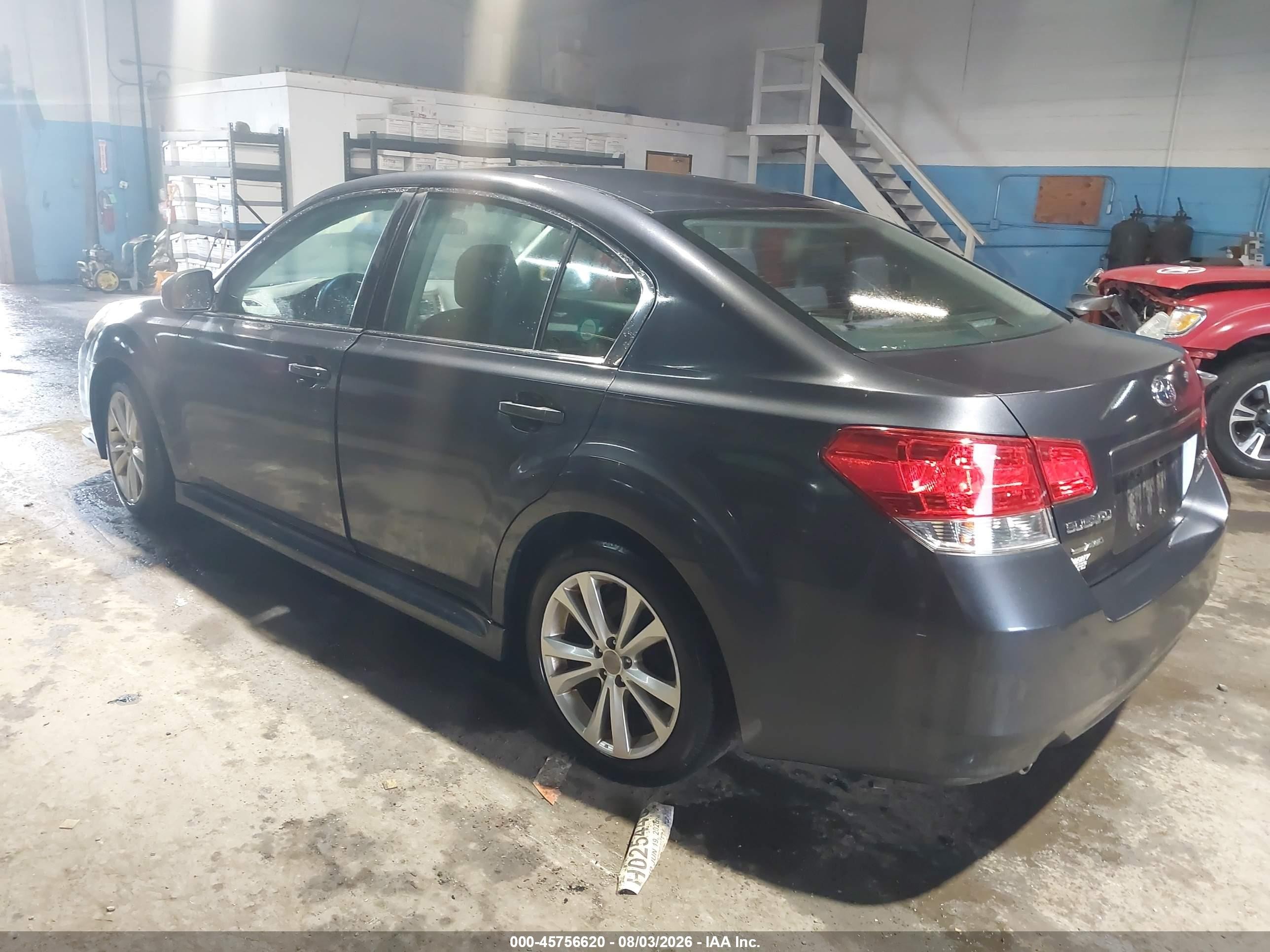 2013 Subaru Legacy 2.5i Premium Gray vin: 4S3BMBB65D3030870