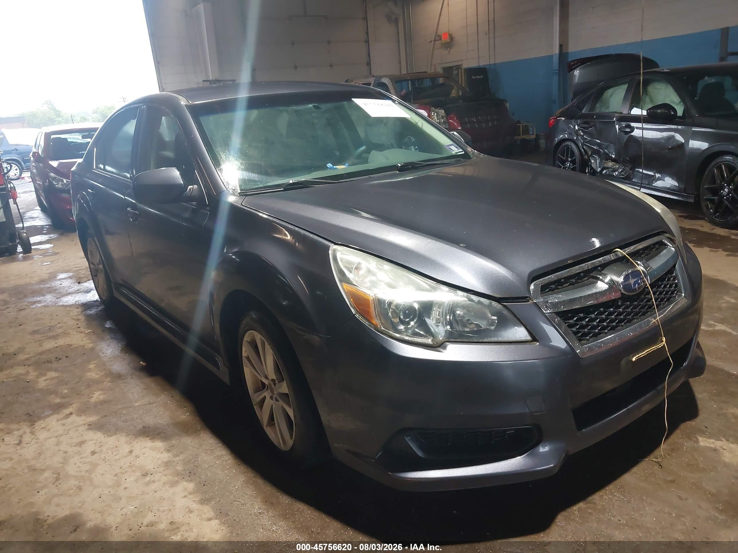 2013 Subaru Legacy 2.5i Premium Gray vin: 4S3BMBB65D3030870