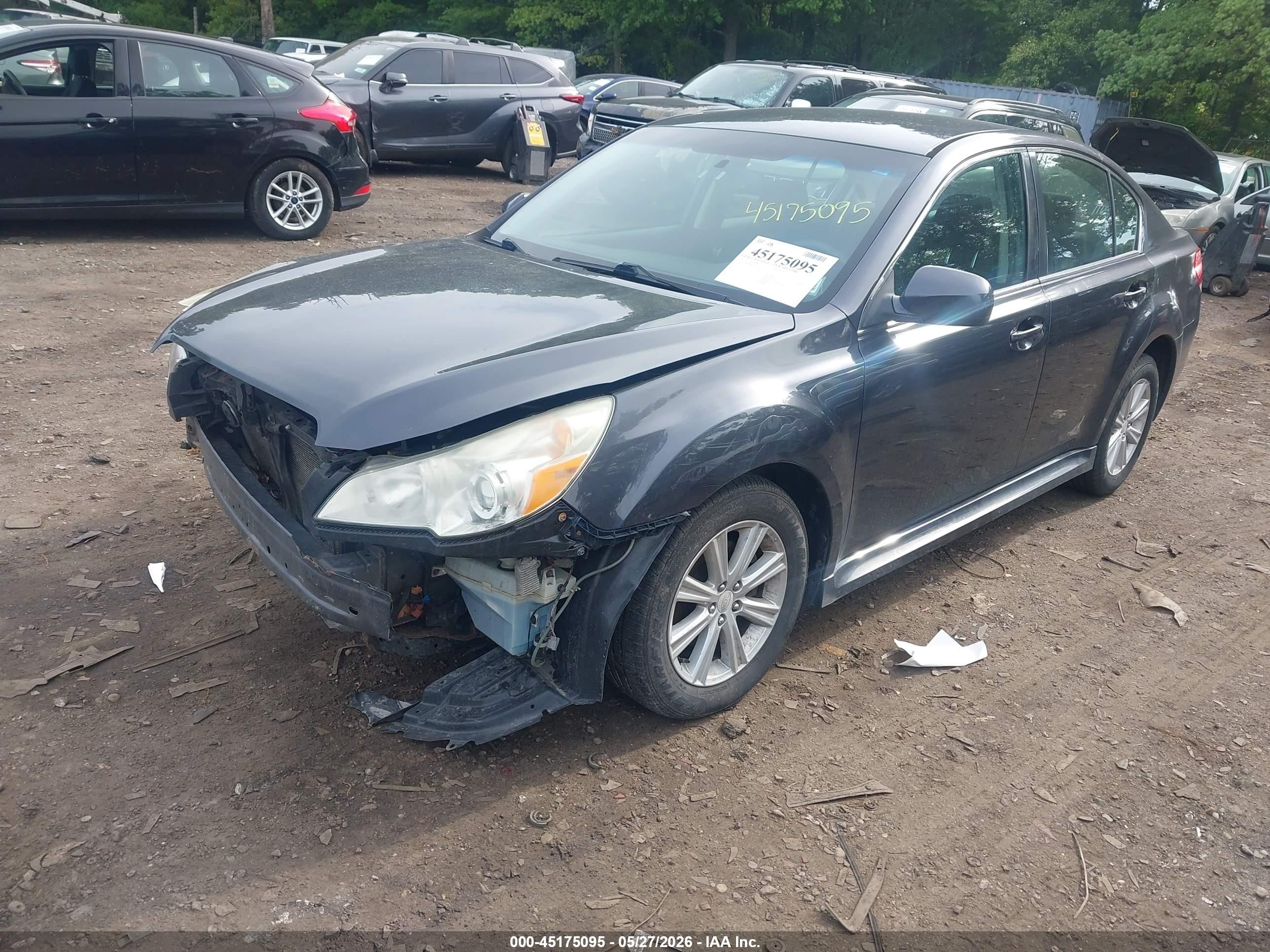 2011 Subaru Legacy 2.5i Premium Gray vin: 4S3BMBB66B3263640