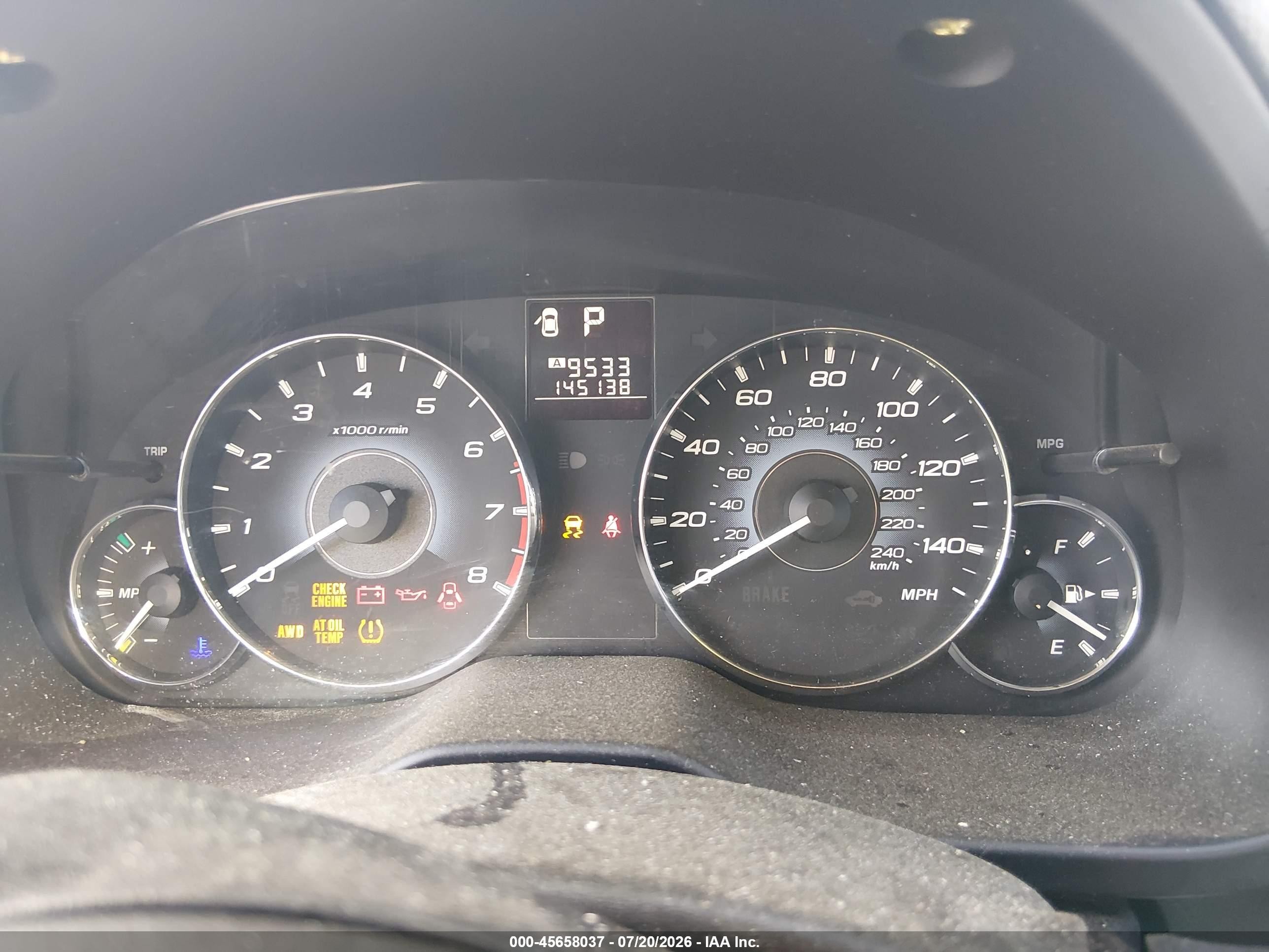 2010 Subaru Legacy 2.5i Premium Blue vin: 4S3BMBB69A3231778