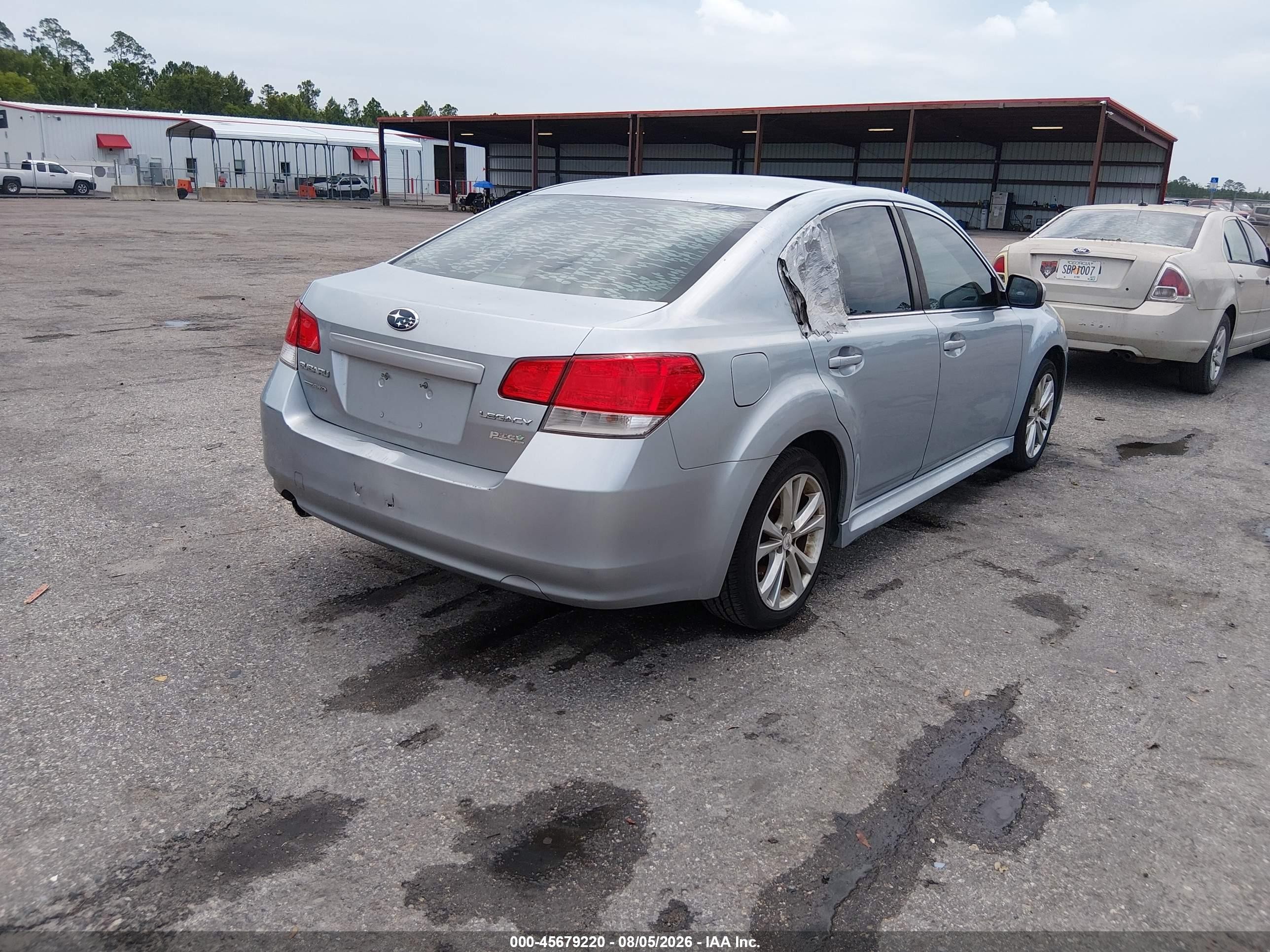 2013 Subaru Legacy 2.5i Premium Blue vin: 4S3BMBB6XD3025955