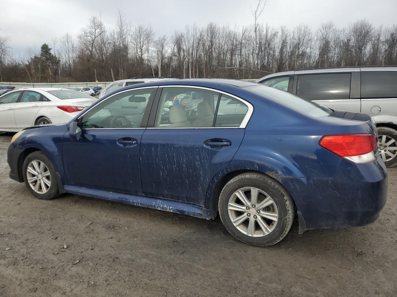 2010 Subaru Legacy 2.5i Premium Blue vin: 4S3BMBC60A3244384