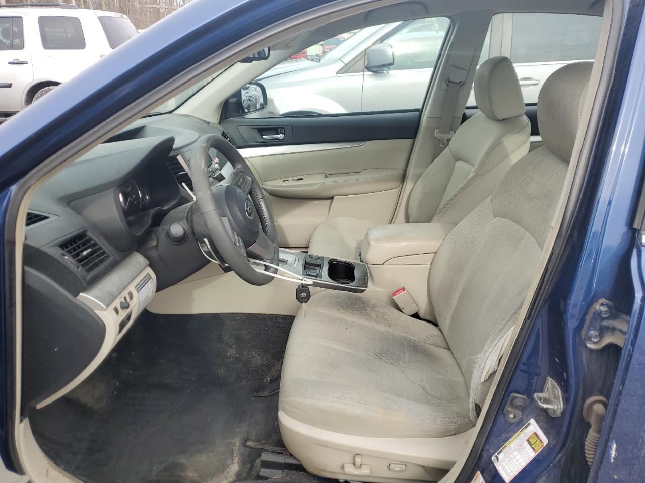 2010 Subaru Legacy 2.5i Premium Blue vin: 4S3BMBC60A3244384