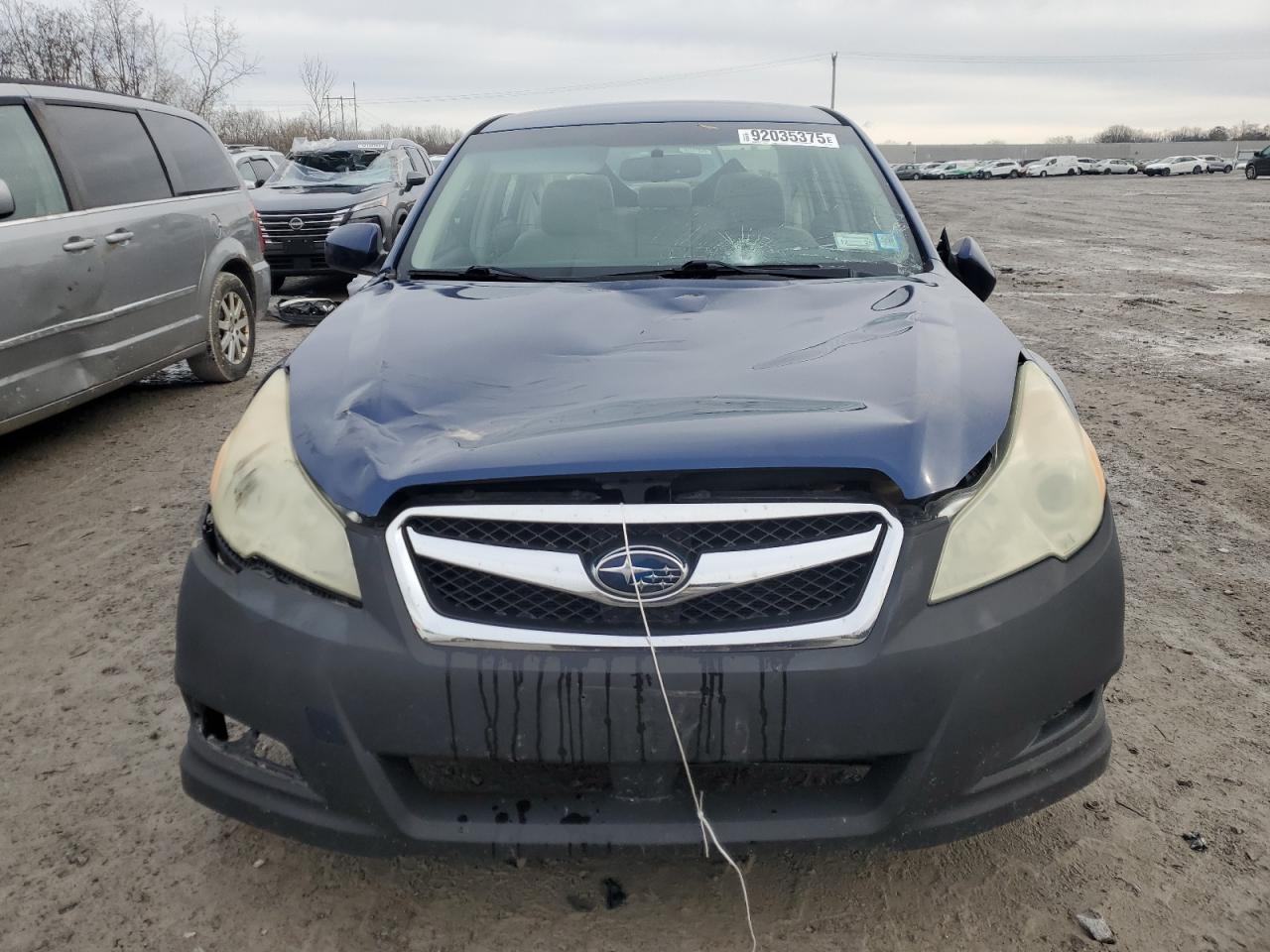 2010 Subaru Legacy 2.5i Premium Blue vin: 4S3BMBC60A3244384