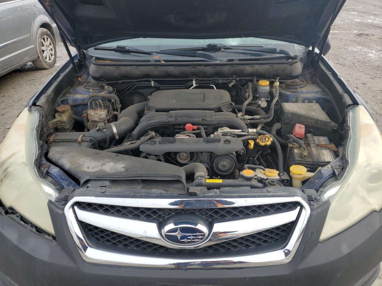 2010 Subaru Legacy 2.5i Premium Blue vin: 4S3BMBC60A3244384