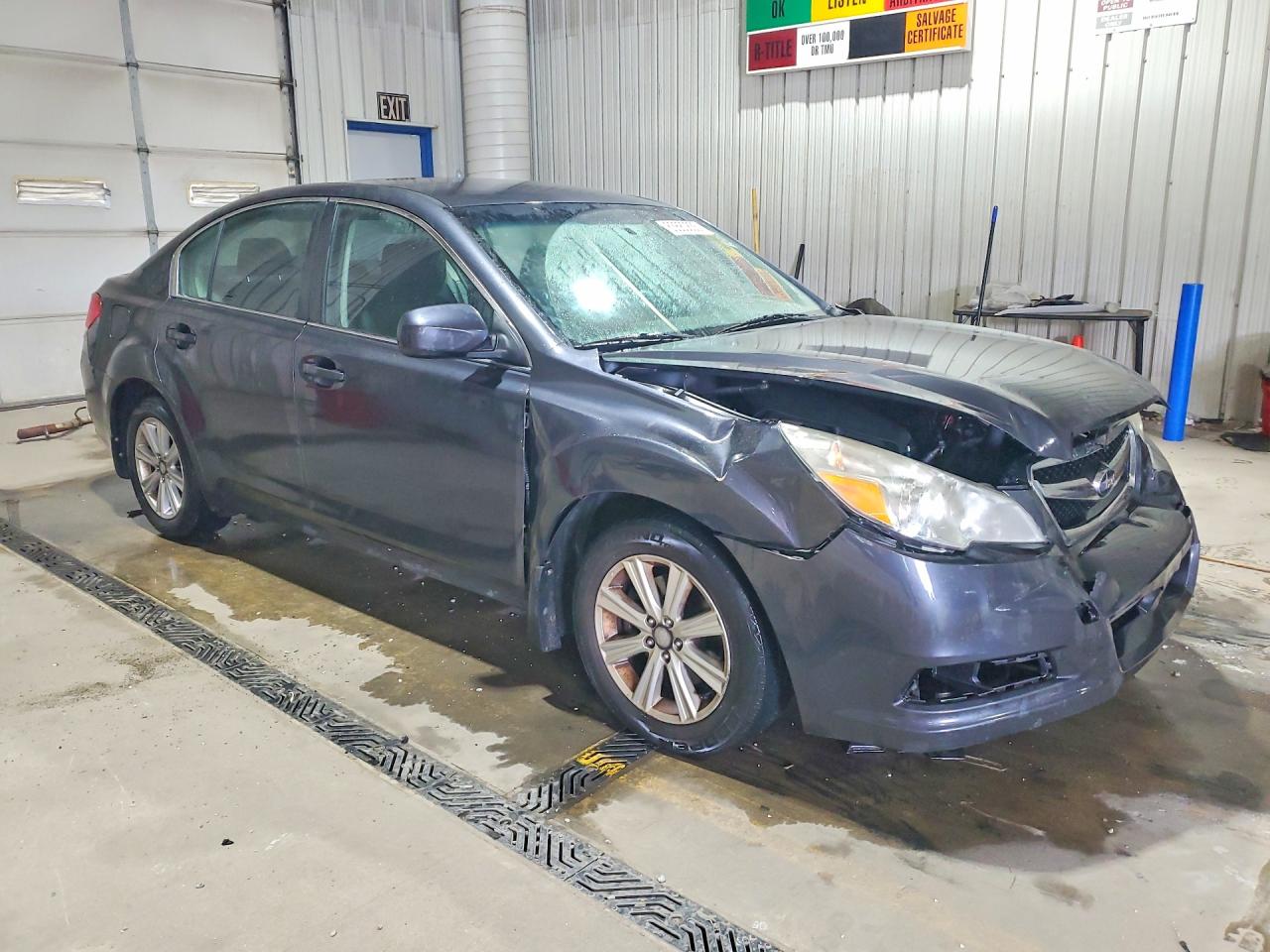 2012 Subaru Legacy 2.5i Premium Gray vin: 4S3BMBC60C3023029