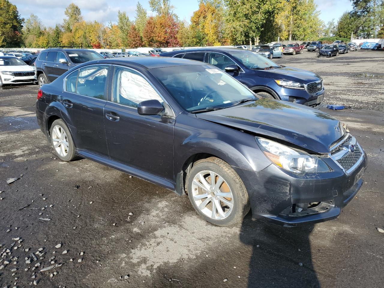 2013 Subaru Legacy 2.5i Premium Blue vin: 4S3BMBC60D3030239