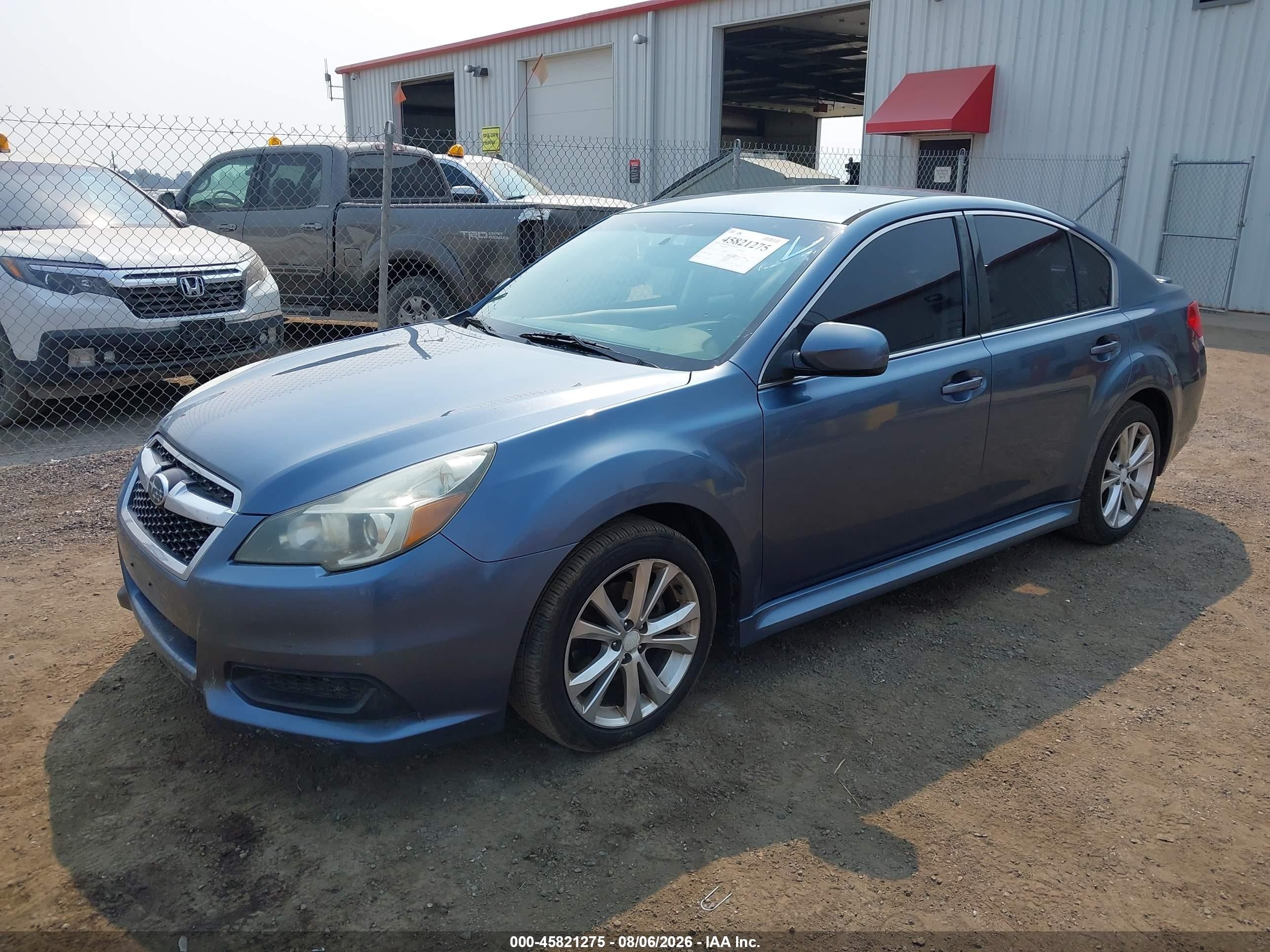 2013 Subaru Legacy 2.5i Premium Blue vin: 4S3BMBC60D3034484