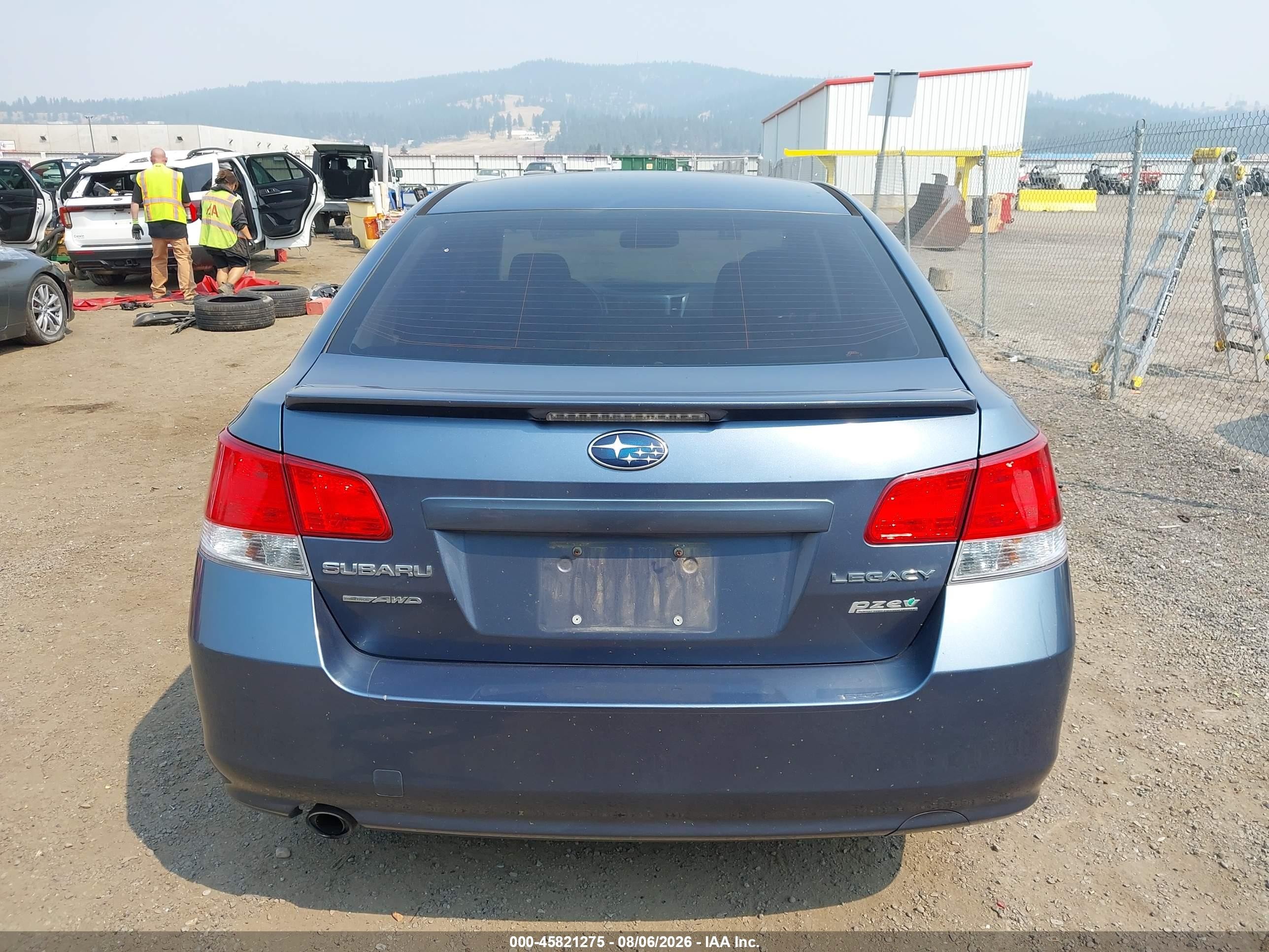 2013 Subaru Legacy 2.5i Premium Blue vin: 4S3BMBC60D3034484