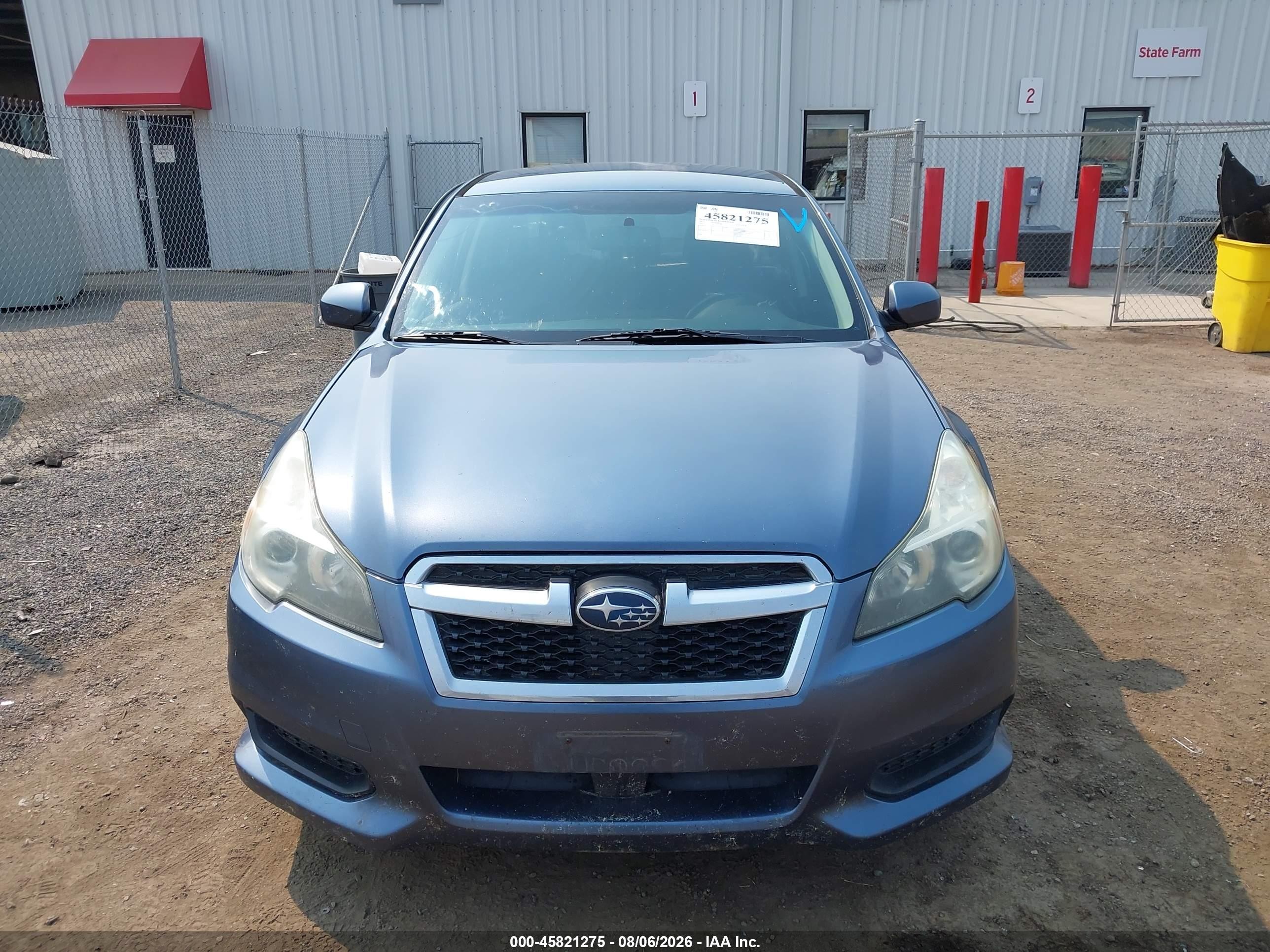 2013 Subaru Legacy 2.5i Premium Blue vin: 4S3BMBC60D3034484