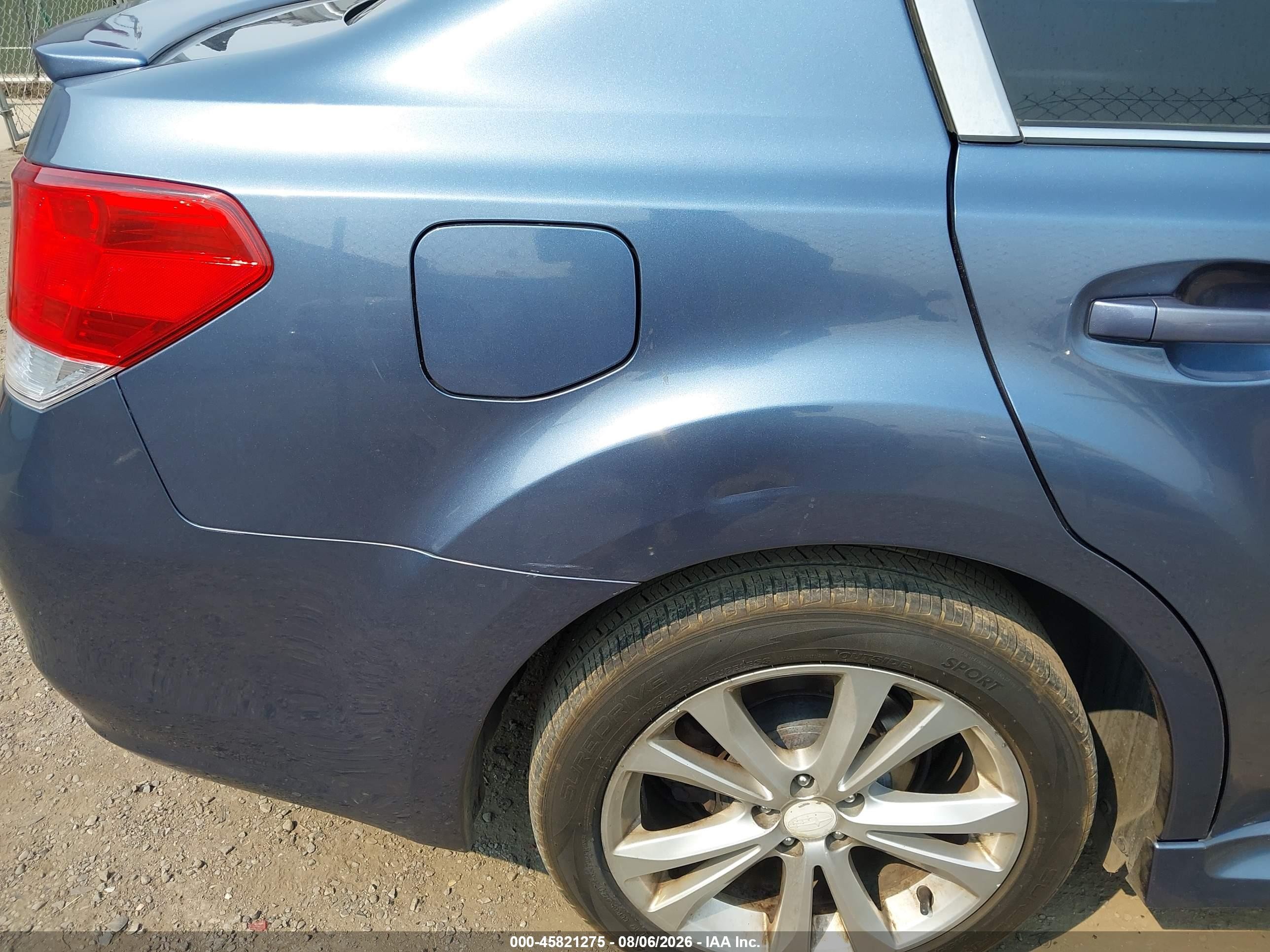 2013 Subaru Legacy 2.5i Premium Blue vin: 4S3BMBC60D3034484