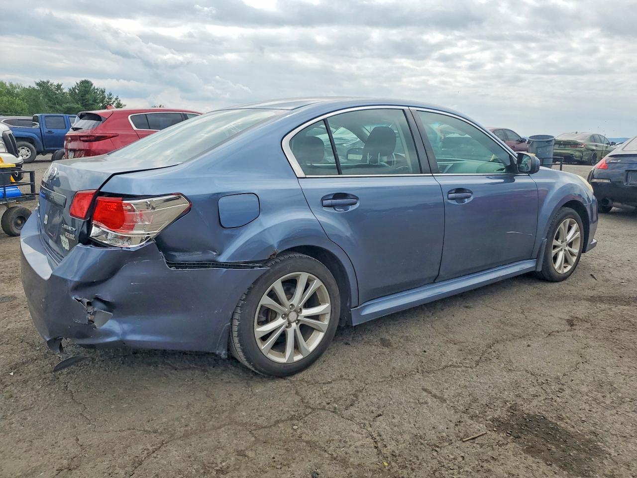 2013 Subaru Legacy 2.5i Premium Blue vin: 4S3BMBC60D3038342