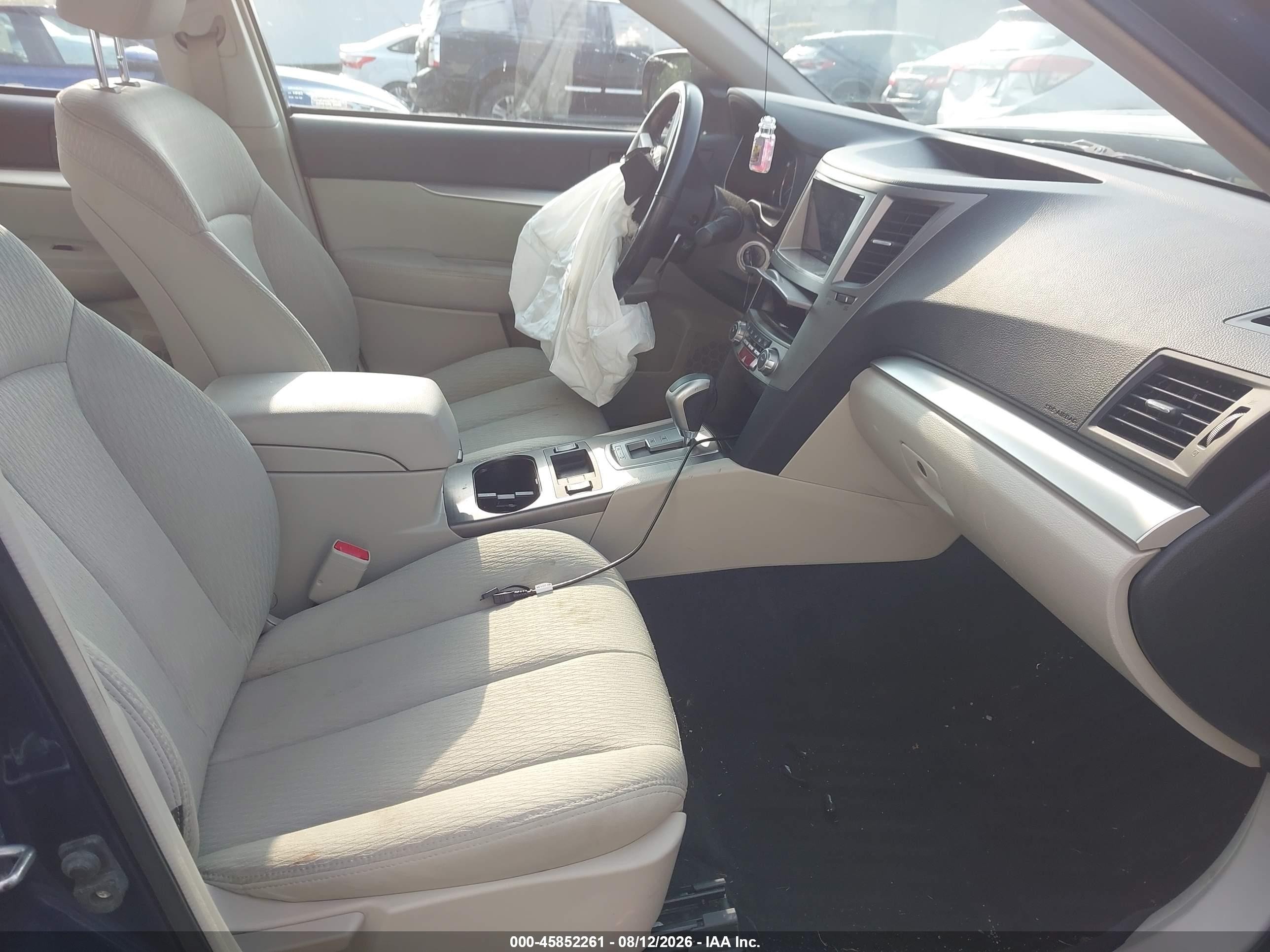 2010 Subaru Legacy 2.5i Premium Blue vin: 4S3BMBC61A3210602