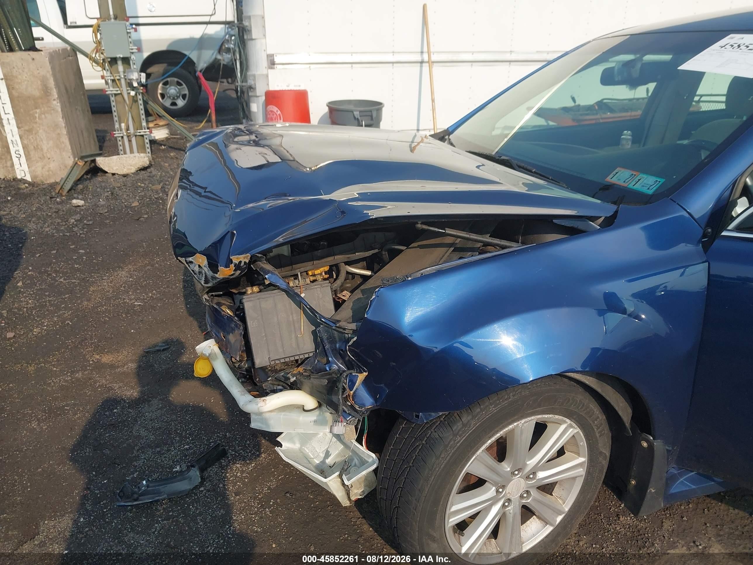 2010 Subaru Legacy 2.5i Premium Blue vin: 4S3BMBC61A3210602