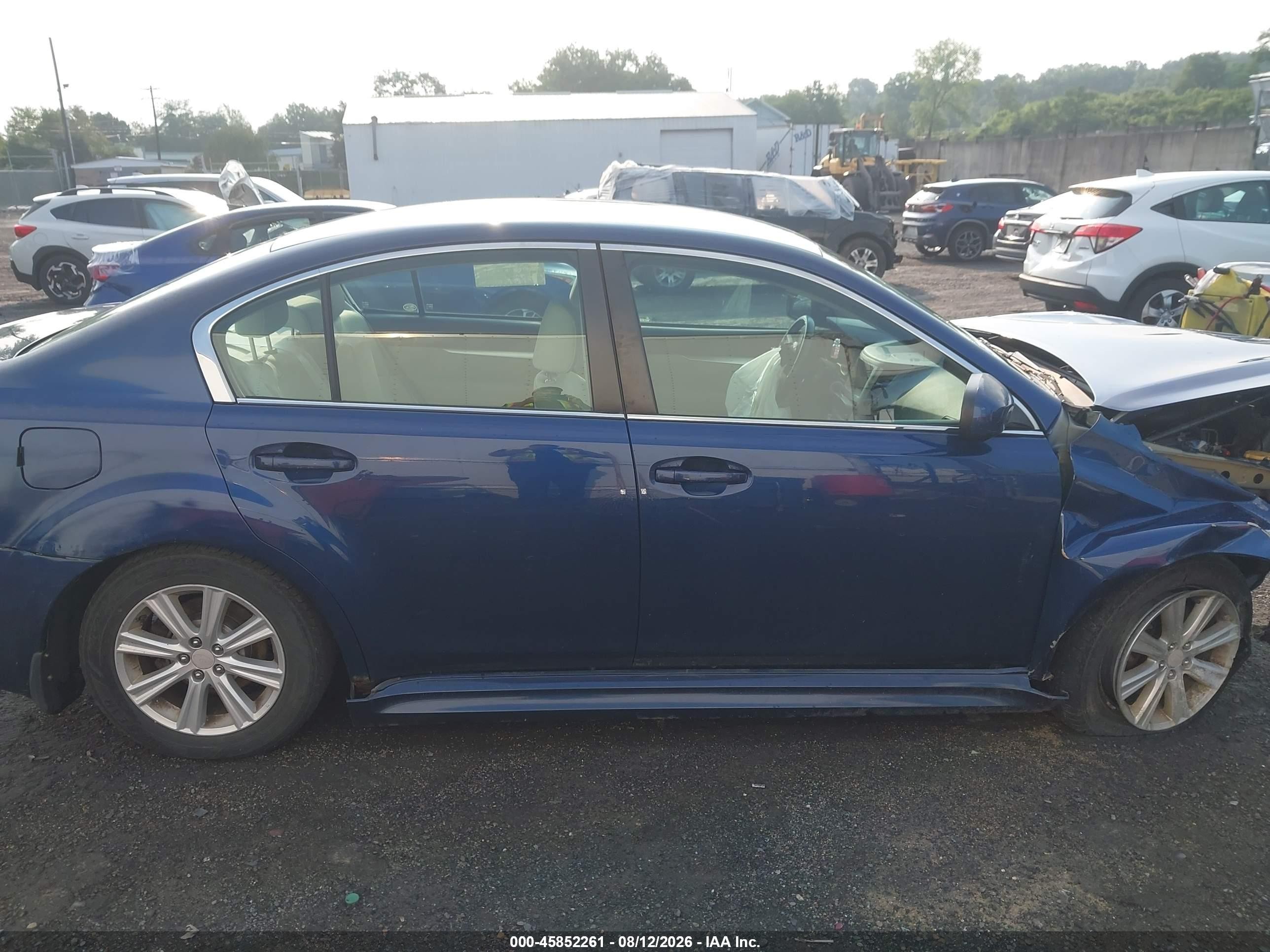 2010 Subaru Legacy 2.5i Premium Blue vin: 4S3BMBC61A3210602