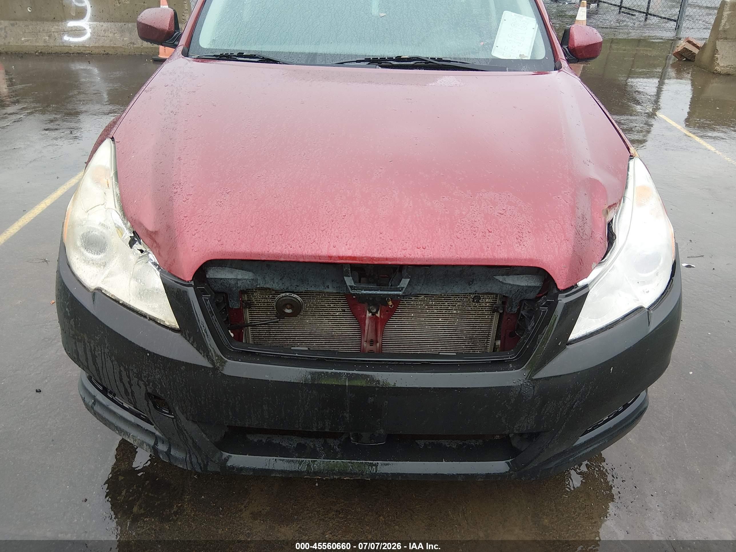 2011 Subaru Legacy 2.5i Premium Maroon vin: 4S3BMBC61B3237641