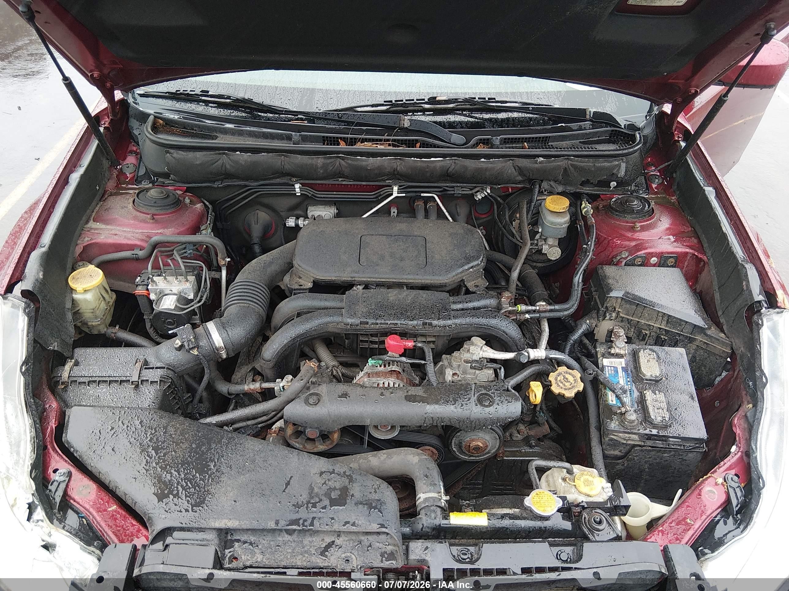 2011 Subaru Legacy 2.5i Premium Maroon vin: 4S3BMBC61B3237641