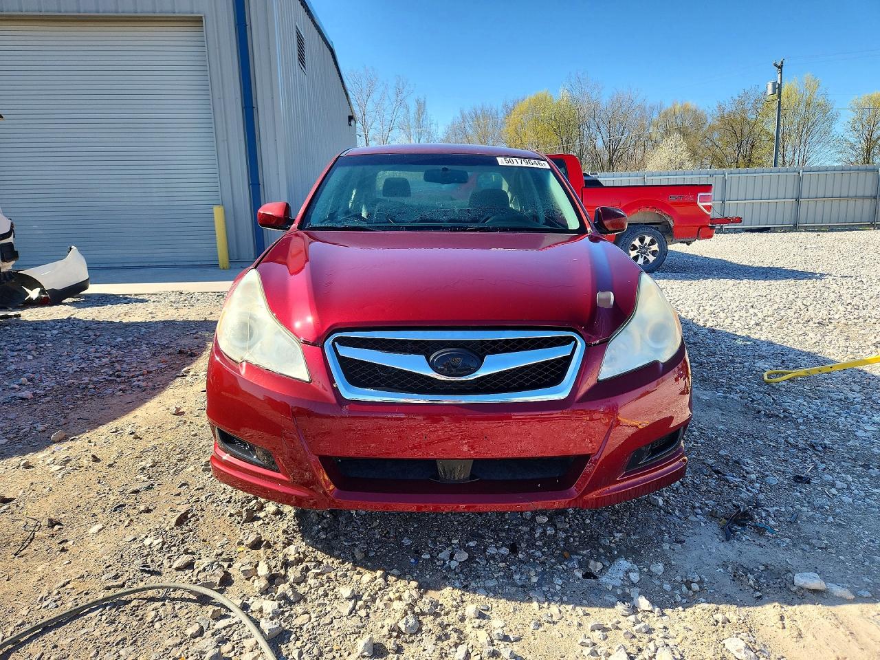2011 Subaru Legacy 2.5i Premium Red vin: 4S3BMBC61B3242225