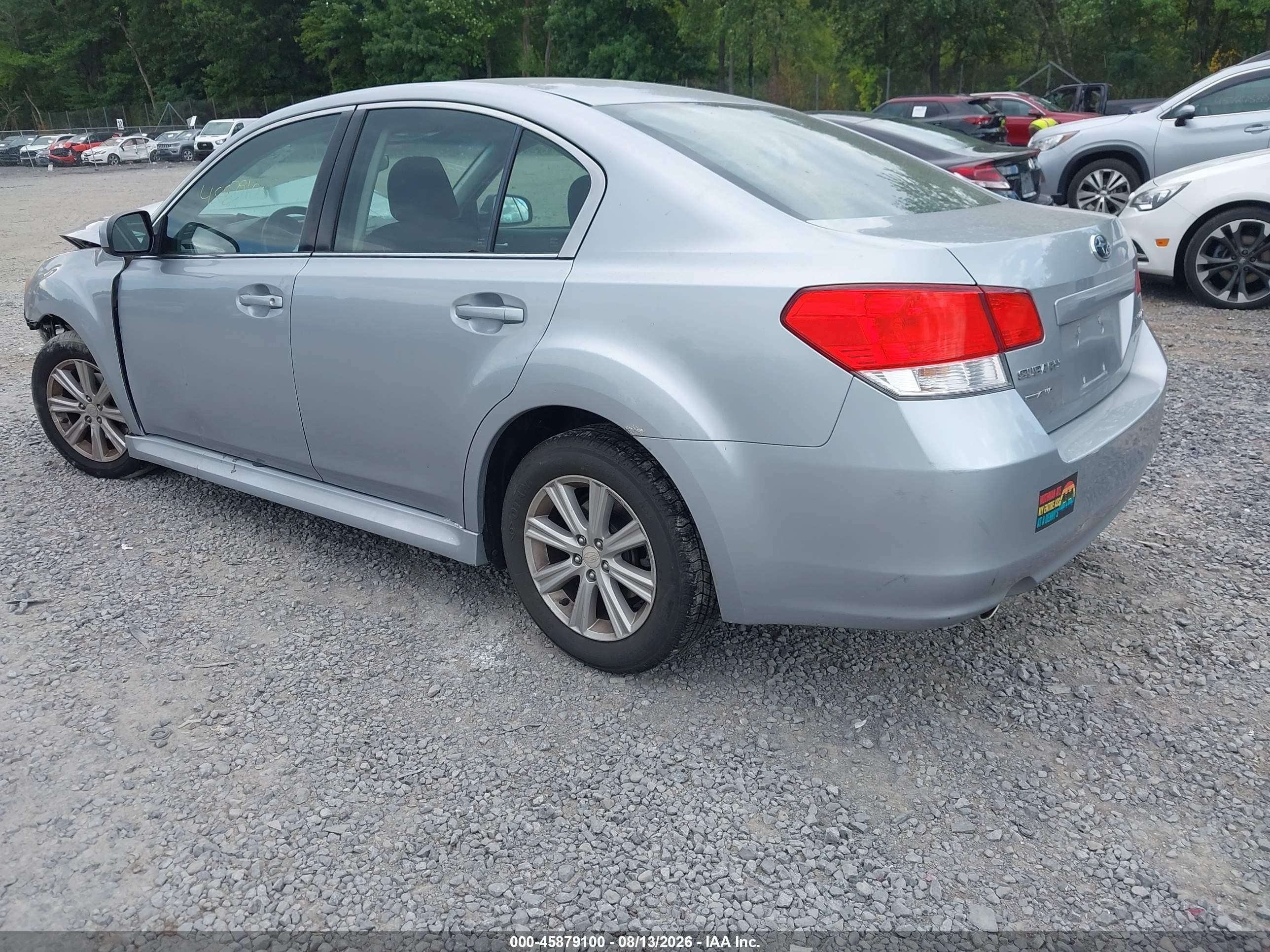 2012 Subaru Legacy 2.5i Premium Silver vin: 4S3BMBC61C3021838