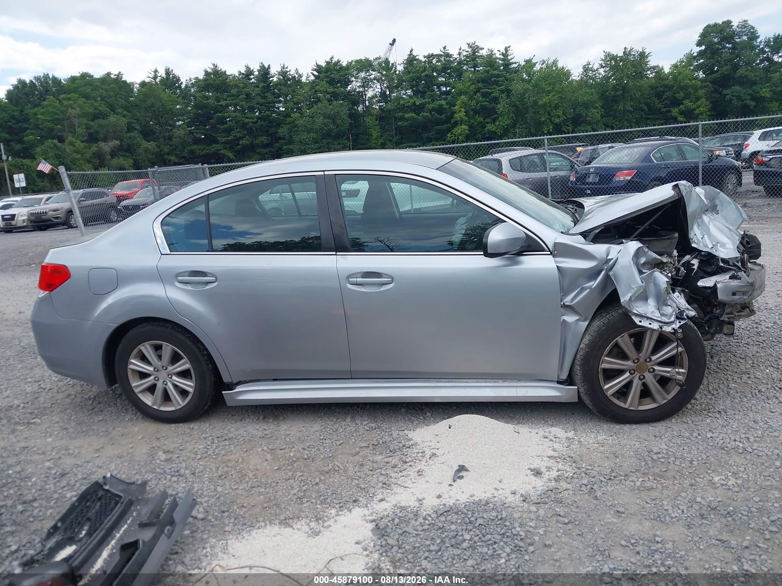 2012 Subaru Legacy 2.5i Premium Silver vin: 4S3BMBC61C3021838