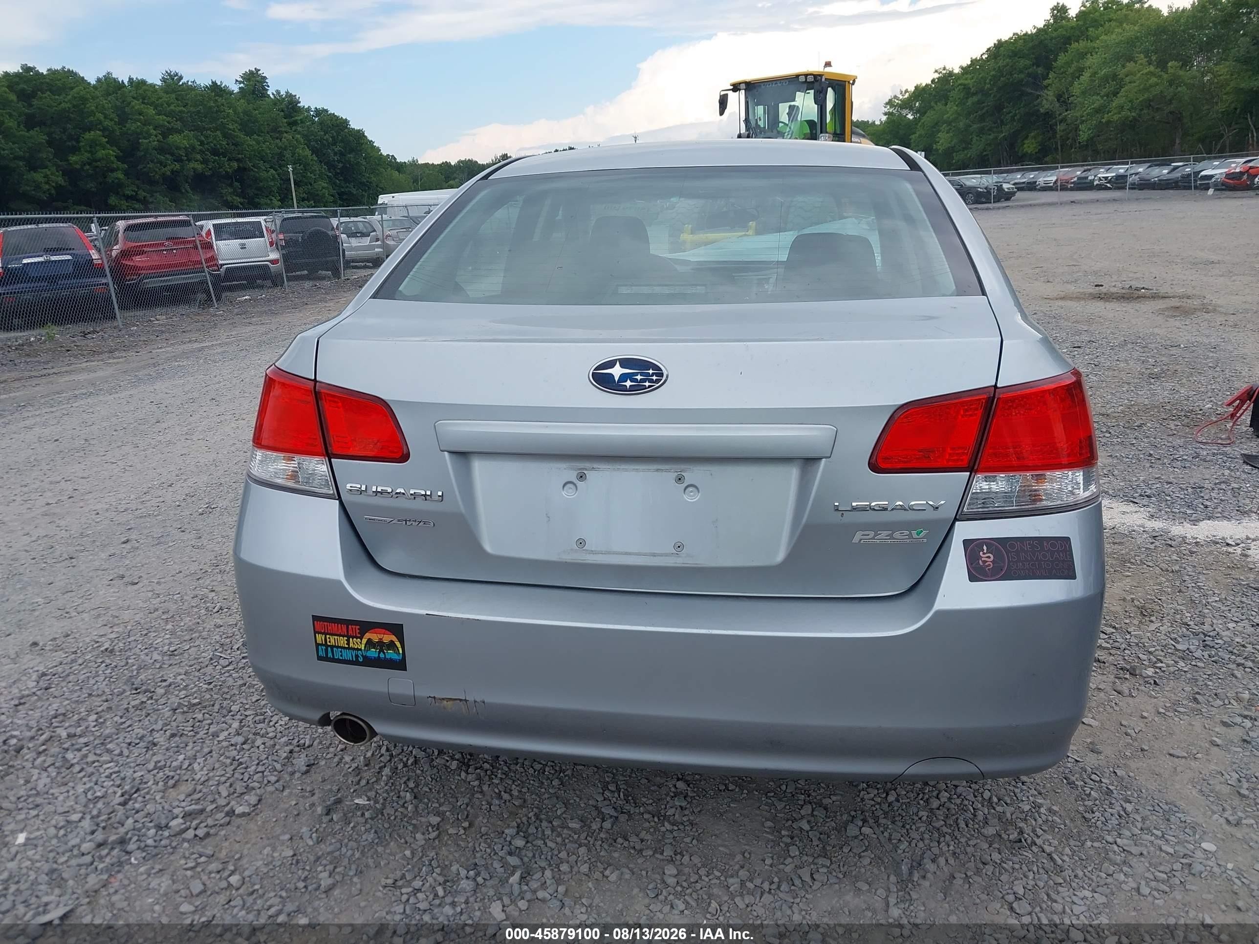 2012 Subaru Legacy 2.5i Premium Silver vin: 4S3BMBC61C3021838
