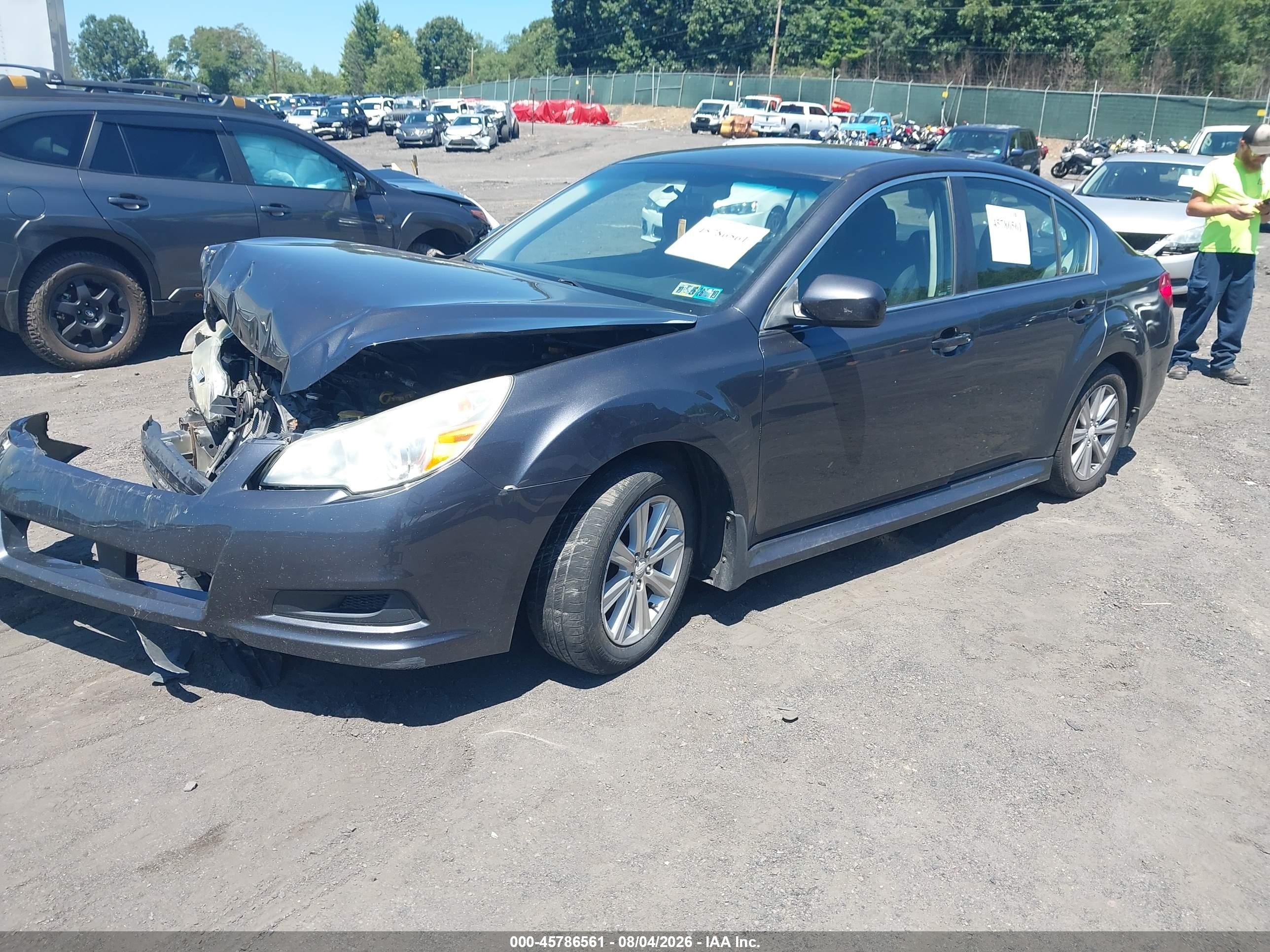 2012 Subaru Legacy 2.5i Premium Gray vin: 4S3BMBC61C3025226