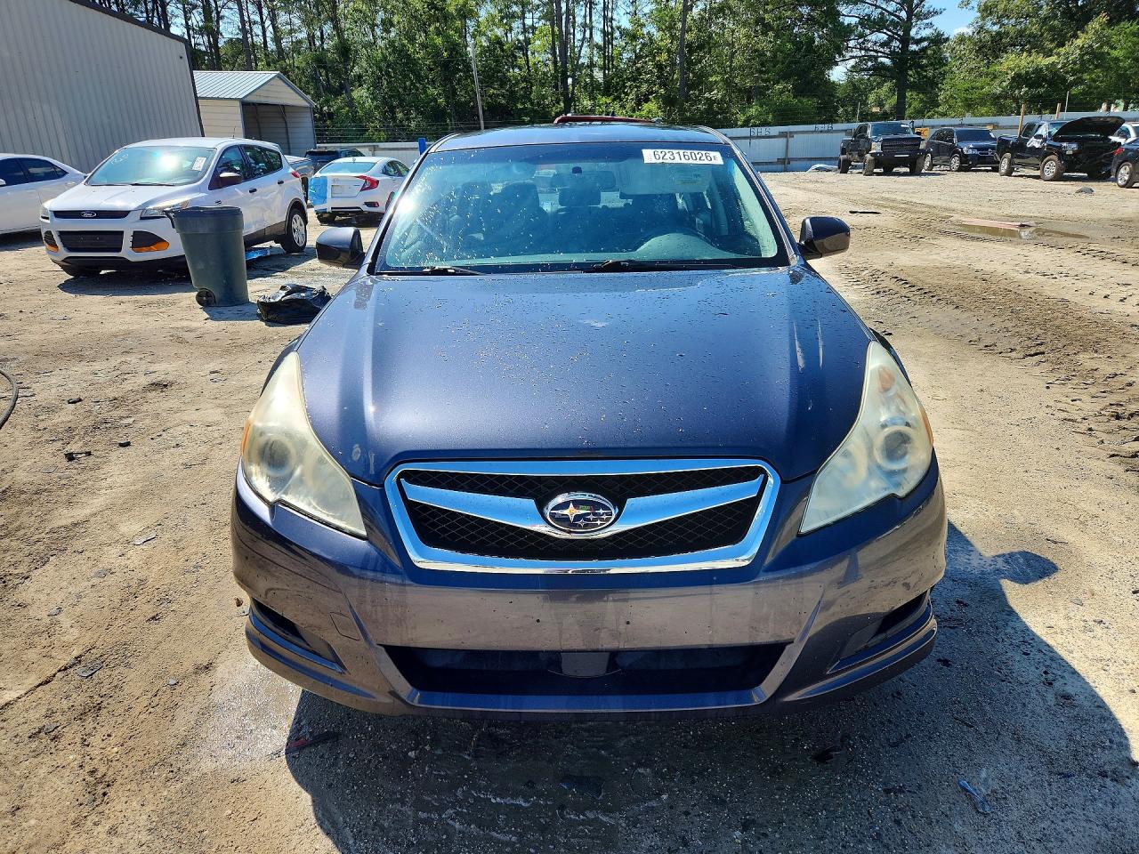 2012 Subaru Legacy 2.5i Premium Серый vin: 4S3BMBC61C3041975